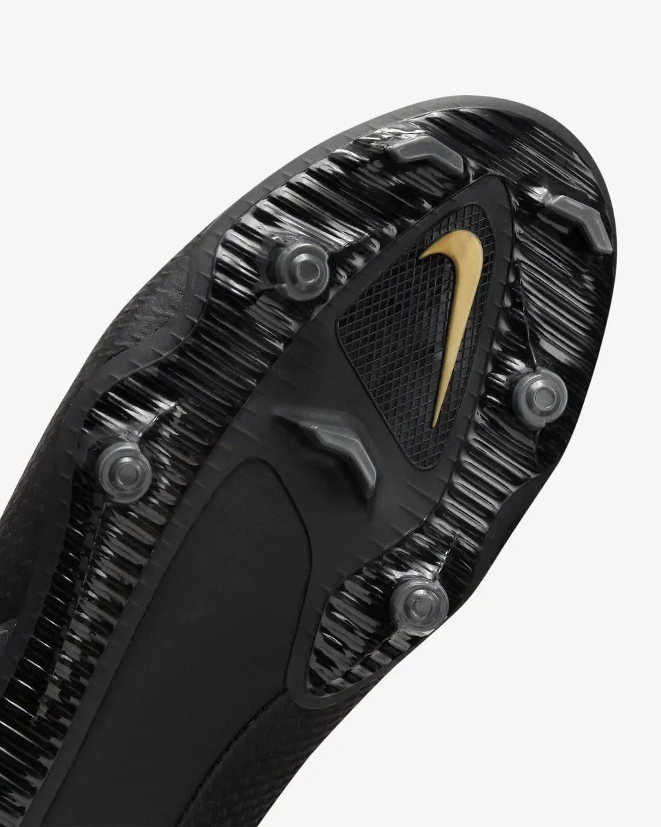 Nike Phantom GT2 Academy DF FG - Black-Dark Grey-Gold - Image 7