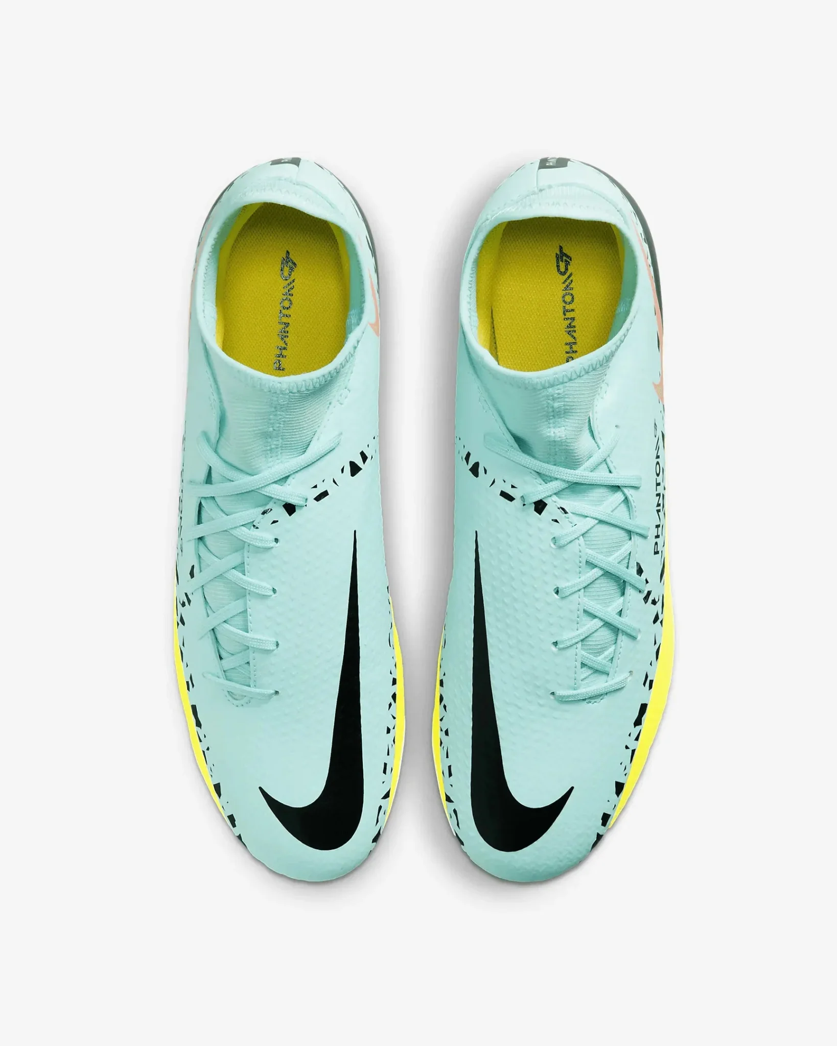 Nike Phantom GT2 Academy DF FG/MG - Glacier Ice-Black - Image 4