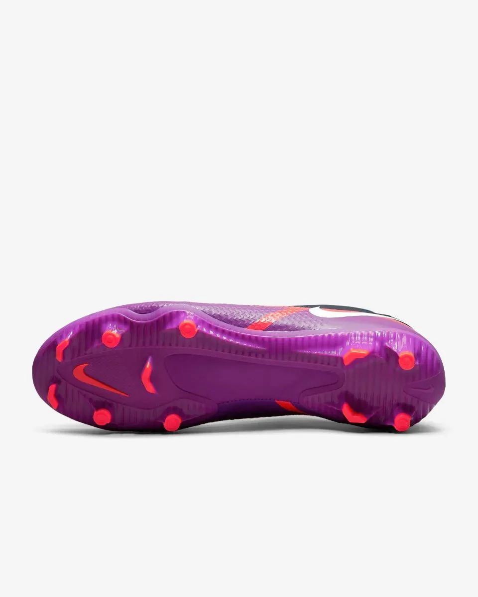 Nike Phantom GT2 Academy DF FG-MG - Navy-Purple-Crimson - Image 4