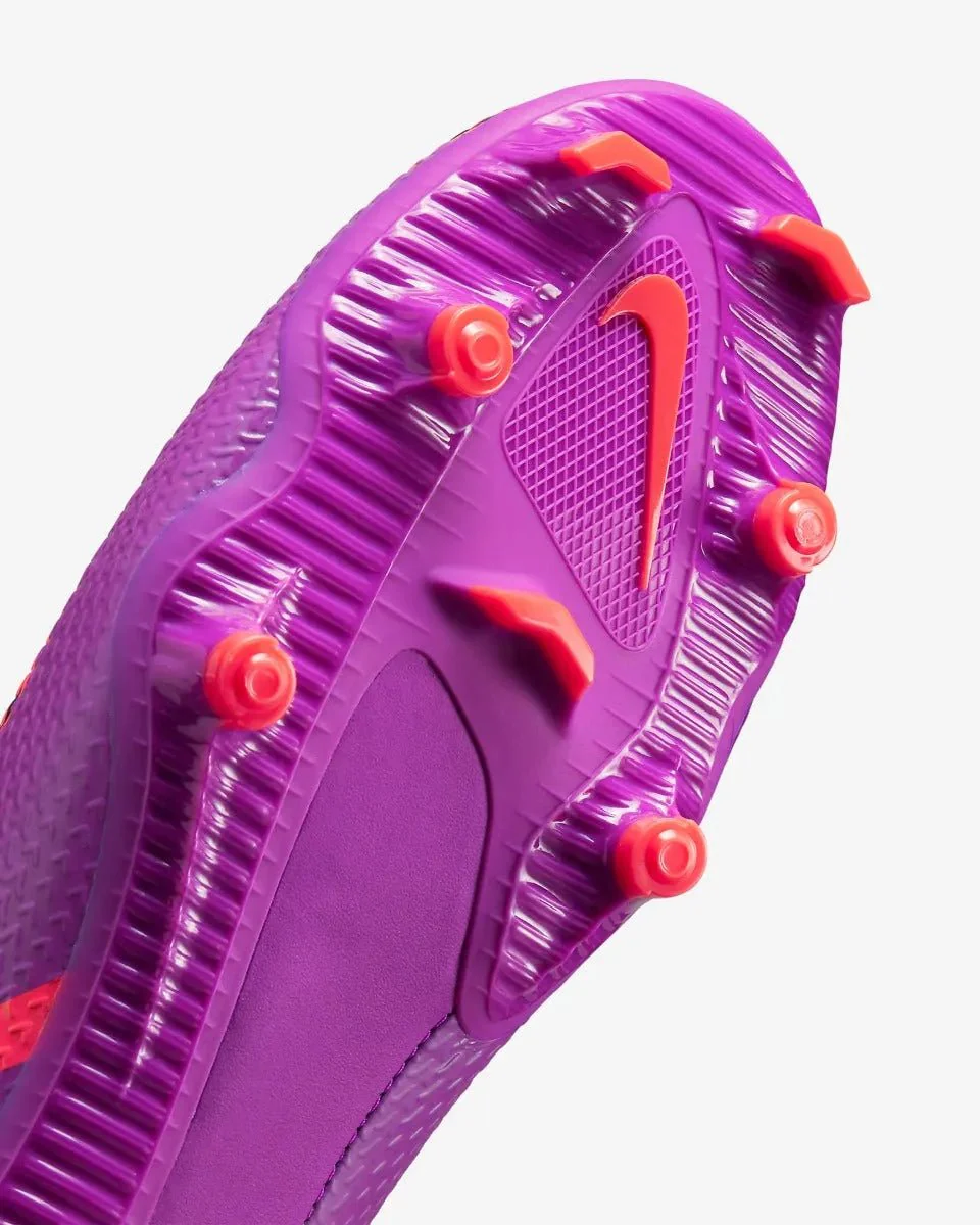 Nike Phantom GT2 Academy DF FG-MG - Navy-Purple-Crimson - Image 6