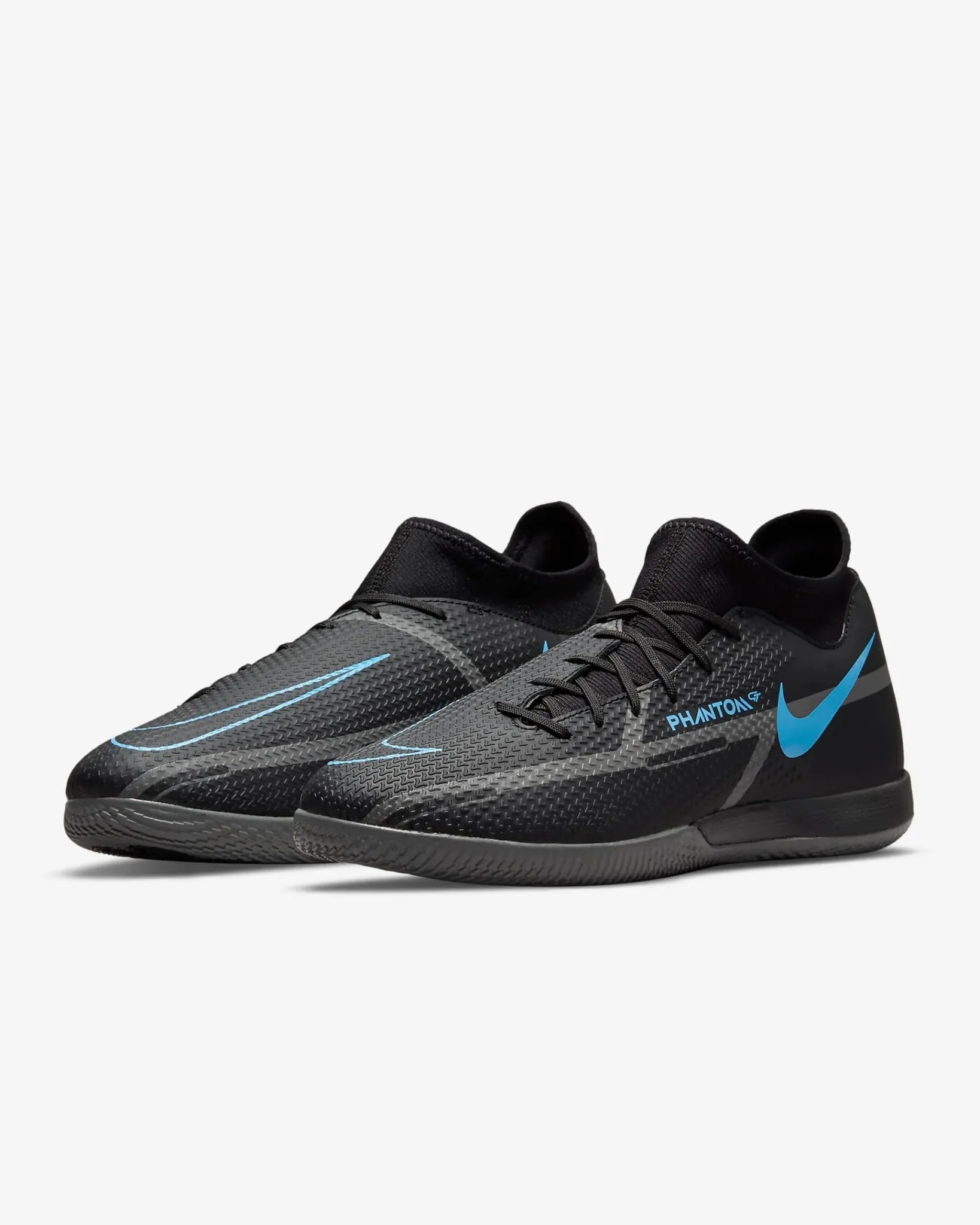 Nike Phantom GT2 Academy DF IC - Black-Blue - Image 3