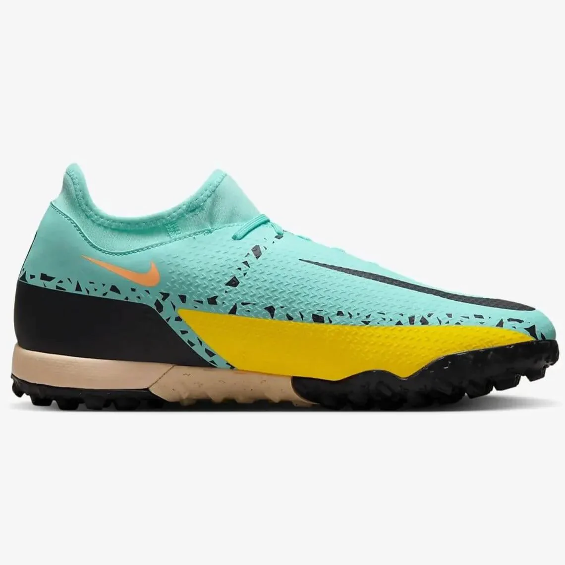 Nike Phantom GT2 Academy DF Turf Glacier Ice-Black-Yellow - Image 2