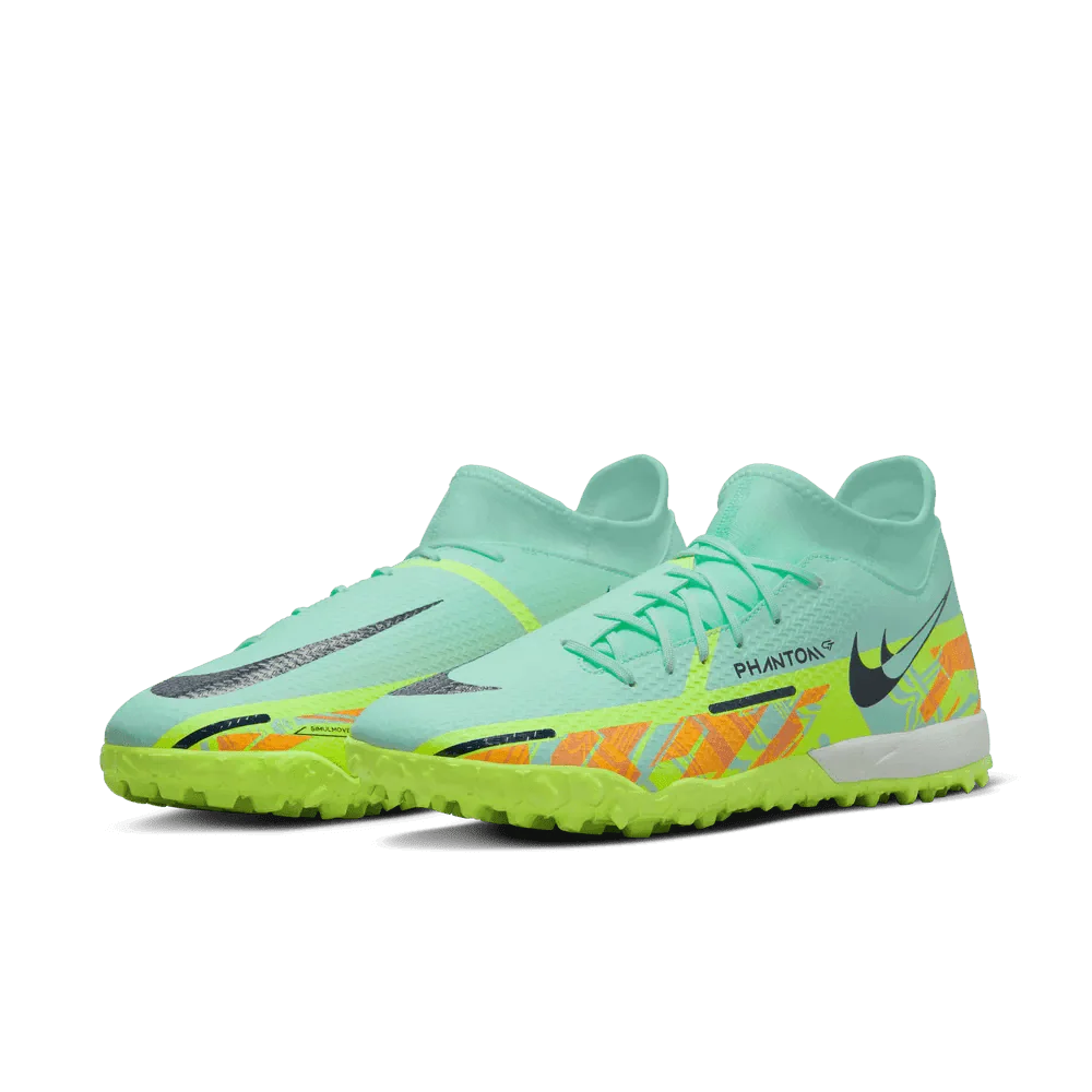 Nike Phantom GT2 Academy DF Turf - Mint-Blackened Blue - Image 3