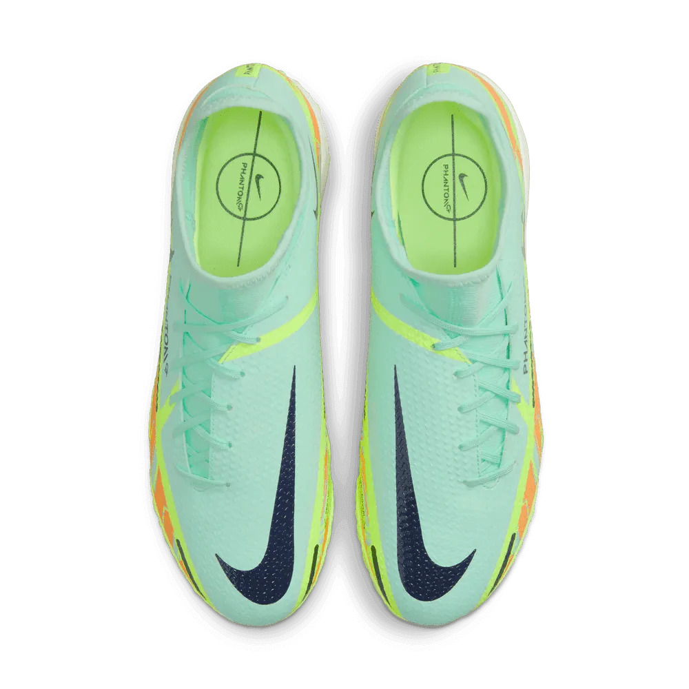 Nike Phantom GT2 Academy DF Turf - Mint-Blackened Blue - Image 4