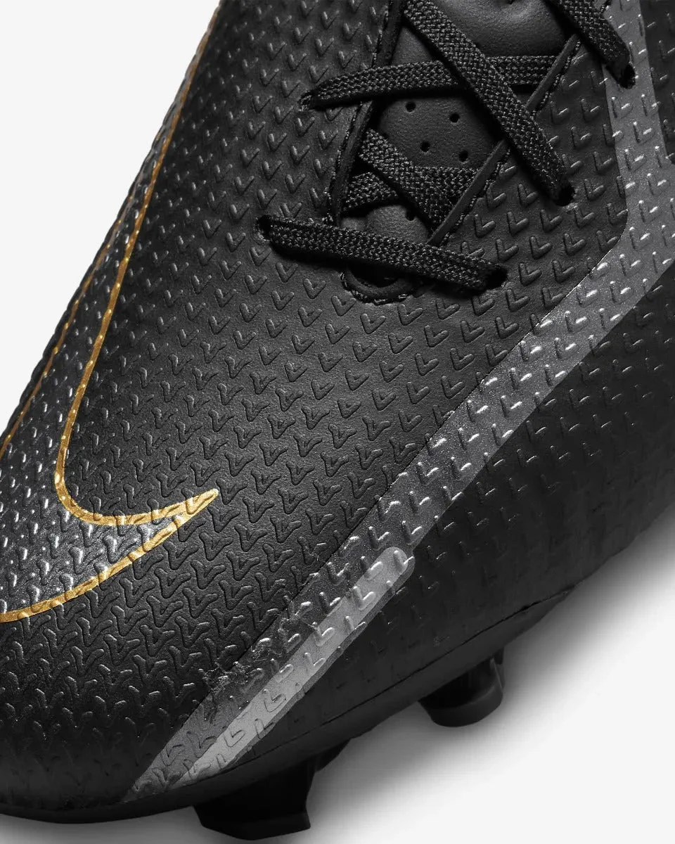 Nike Phantom GT2 Academy FG-MG - Black-Dark Grey-Gold - Image 7