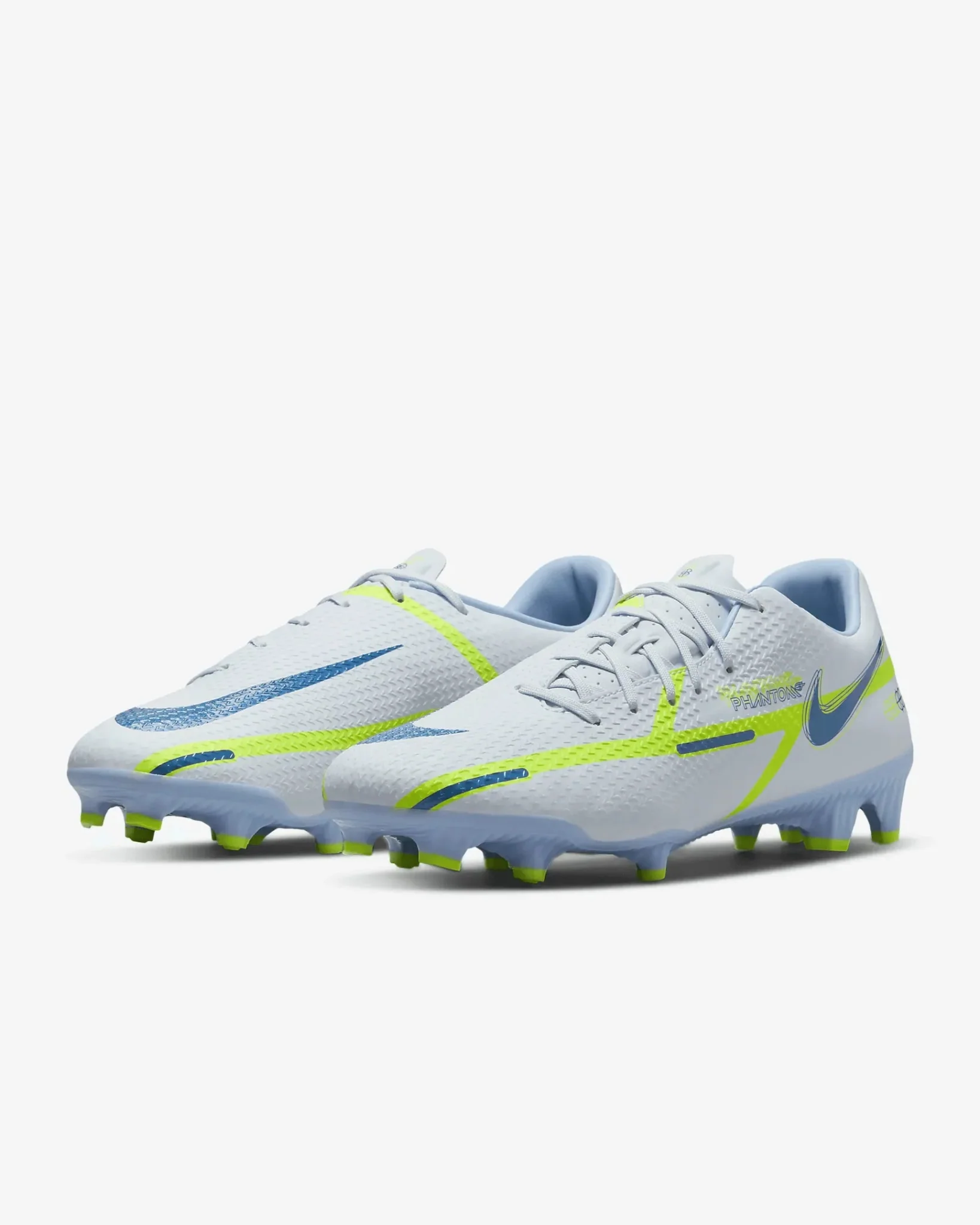 Nike Phantom GT2 Academy FG-MG - Grey-Blue - Image 3