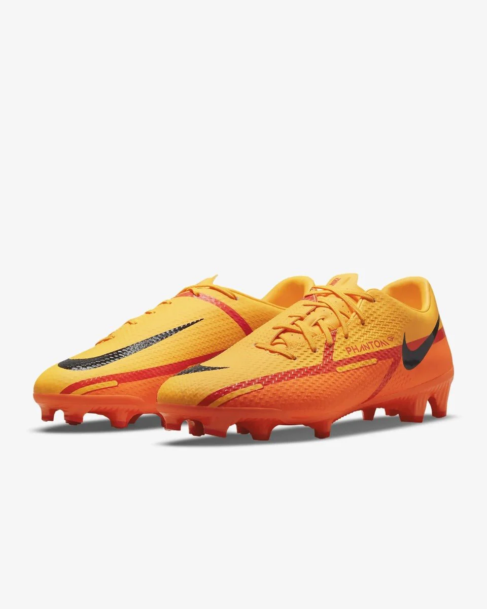 Nike Phantom GT2 Academy FG-MG - Laser Orange-Black - Image 3