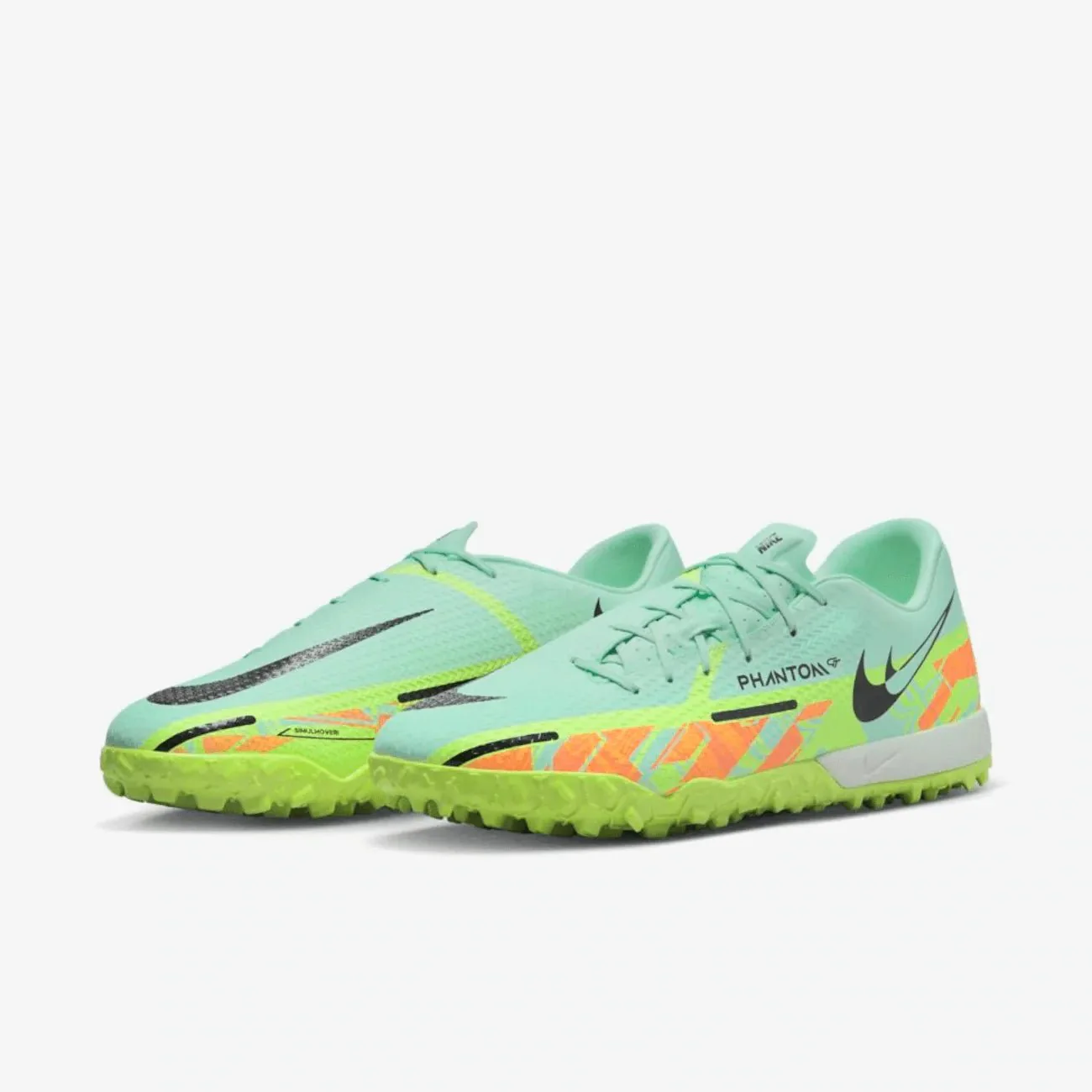 Nike Phantom GT2 Academy Turf - Mint-Blackened Blue - Image 4
