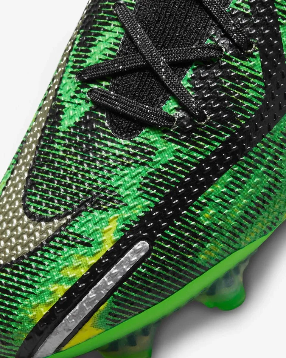 Nike Phantom GT2 Elite DF SW FG - Black-Green Strike - Image 8