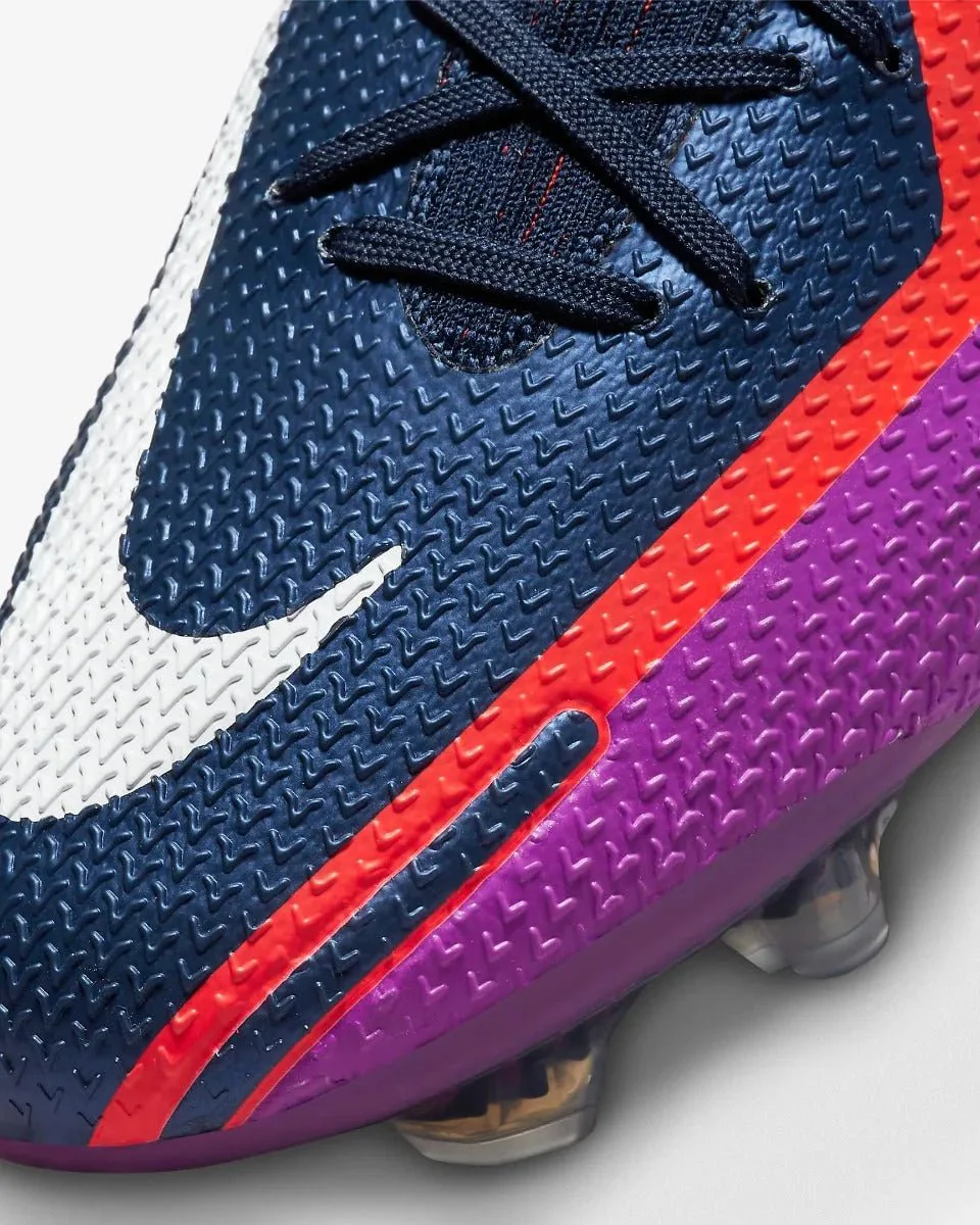 Nike Phantom GT2 Elite FG - Navy-Purple-Crimson - Image 7