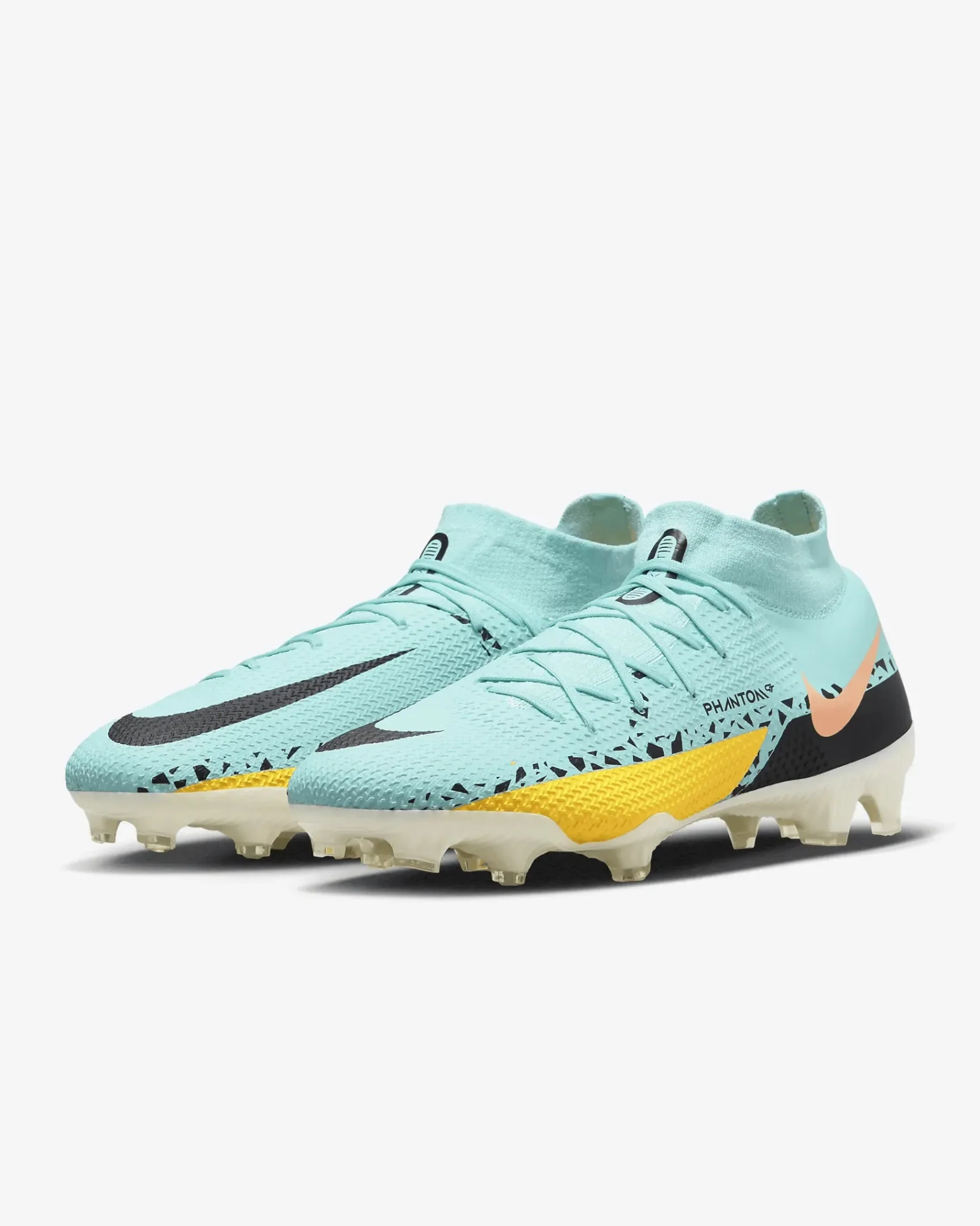 Nike Phantom GT2 Pro DF FG - Glacier Ice-Black - Image 3