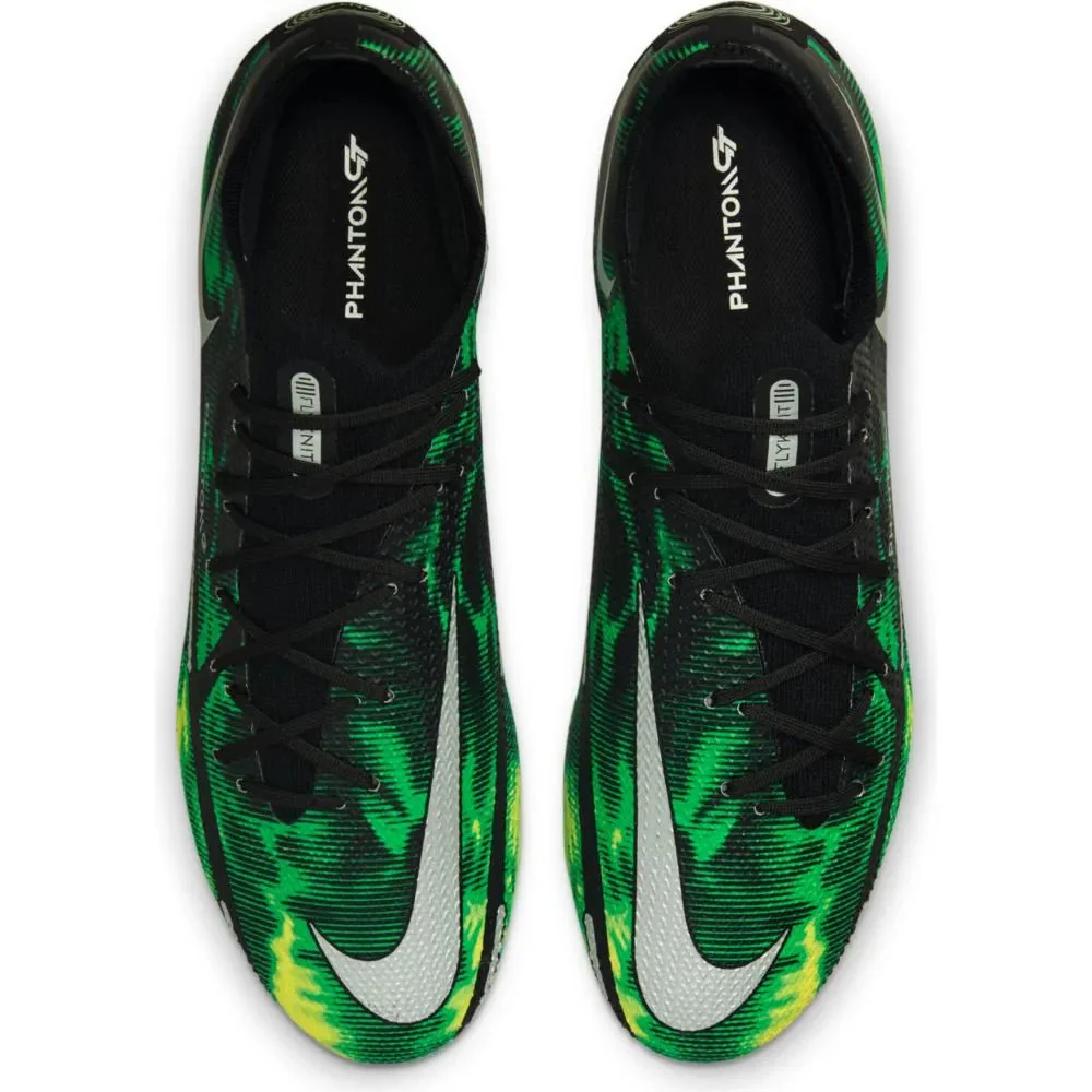 Nike Phantom GT2 SW PRO FG -Black-Green Strike - Image 3