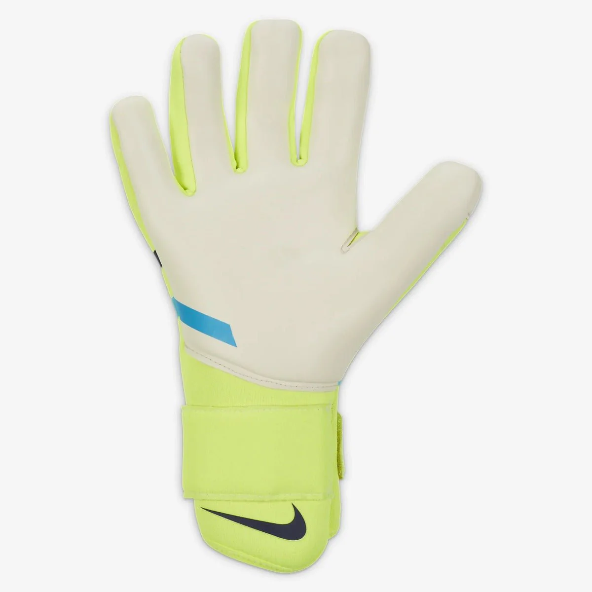 Nike Phantom Shadow Goalkeeper Gloves - Volt-Black-Blue - Image 2