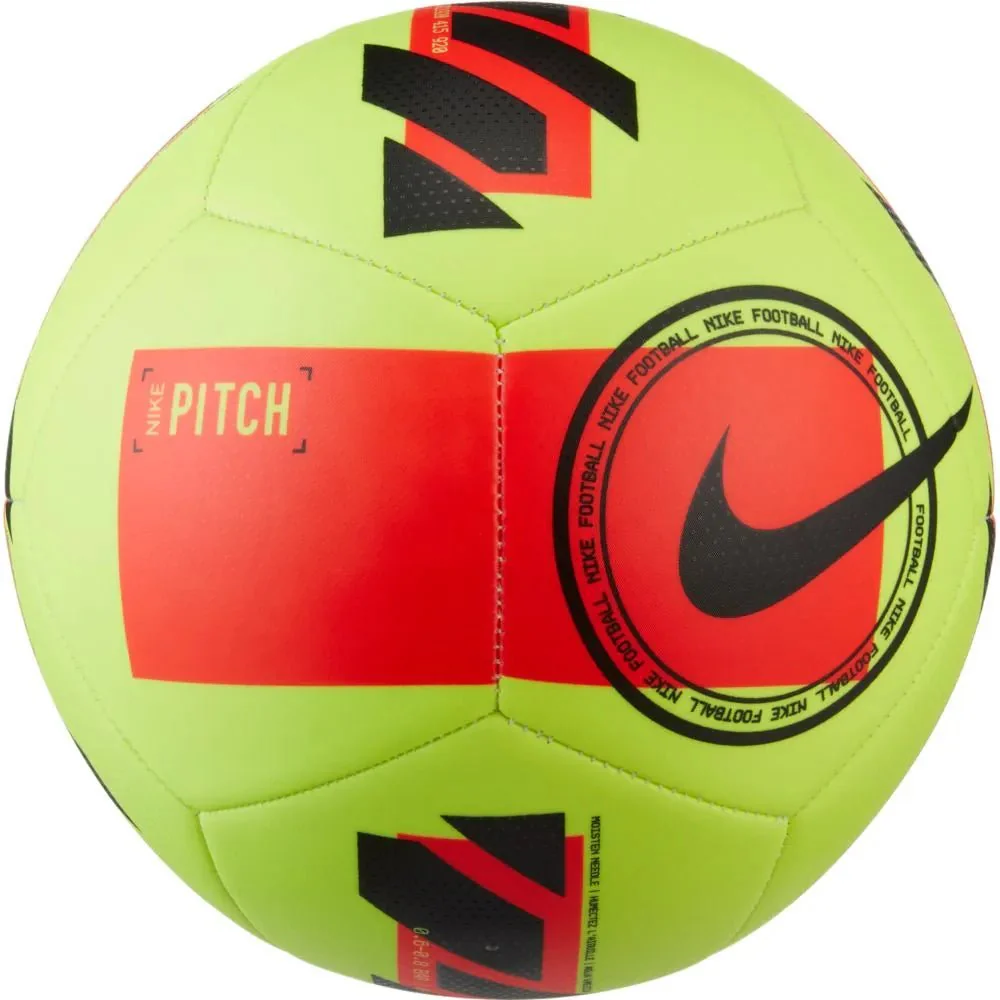 Nike Pitch Training Ball - Yellow-Bright Crimson-Black