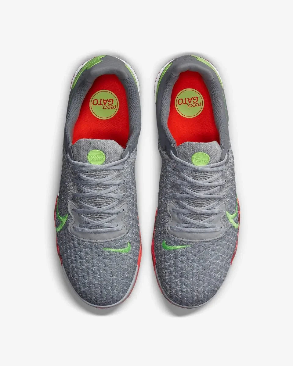 Nike React Gato IC - Grey-Ghost Green - Image 4