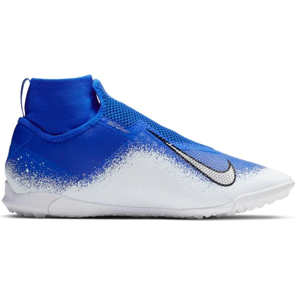 Nike React Phantom Vision Pro DF TF - White-Blue - Image 2