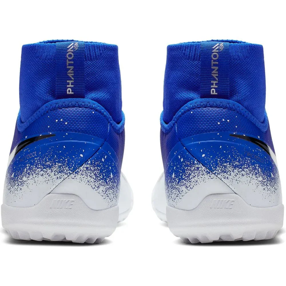 Nike React Phantom Vision Pro DF TF - White-Blue - Image 6