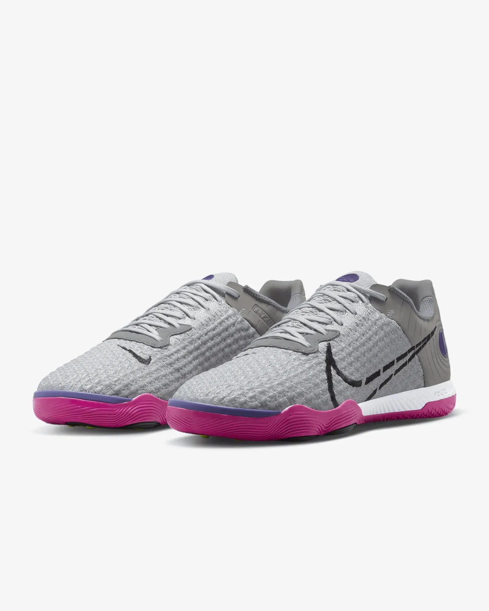 Nike ReactGato Indoor - Black-Smoke Grey - Image 3