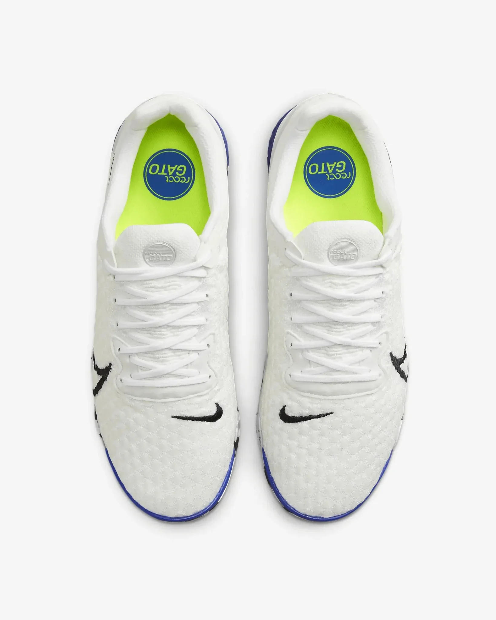Nike Reactgato - White - Black - Blue - Image 4