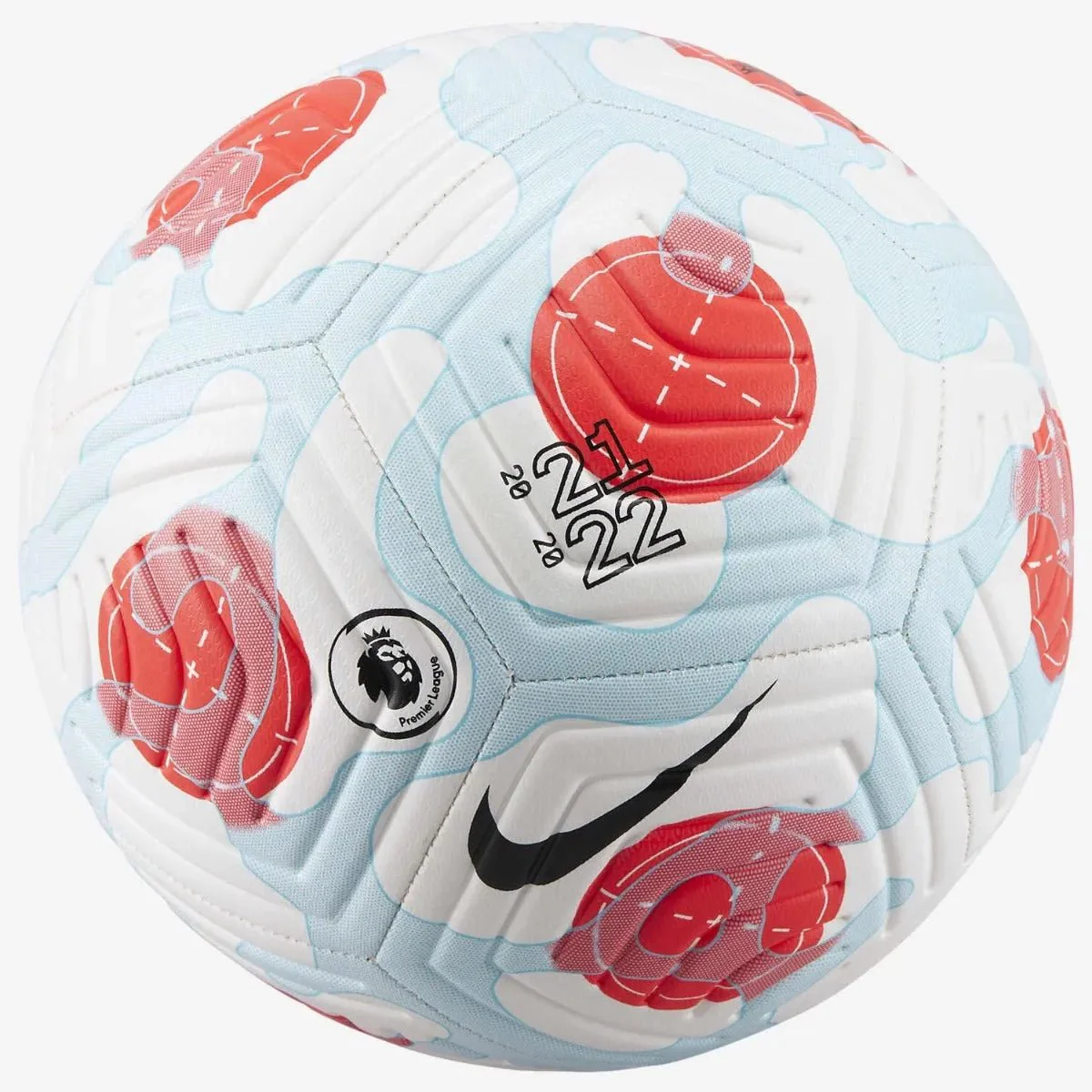 Nike SP22 Premier League Strike Third Ball - White-Blue-Crimson