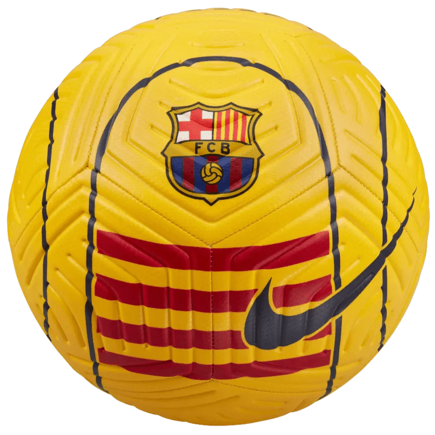 Nike SP23 FC Barcelona Strike Ball - Yellow-Red