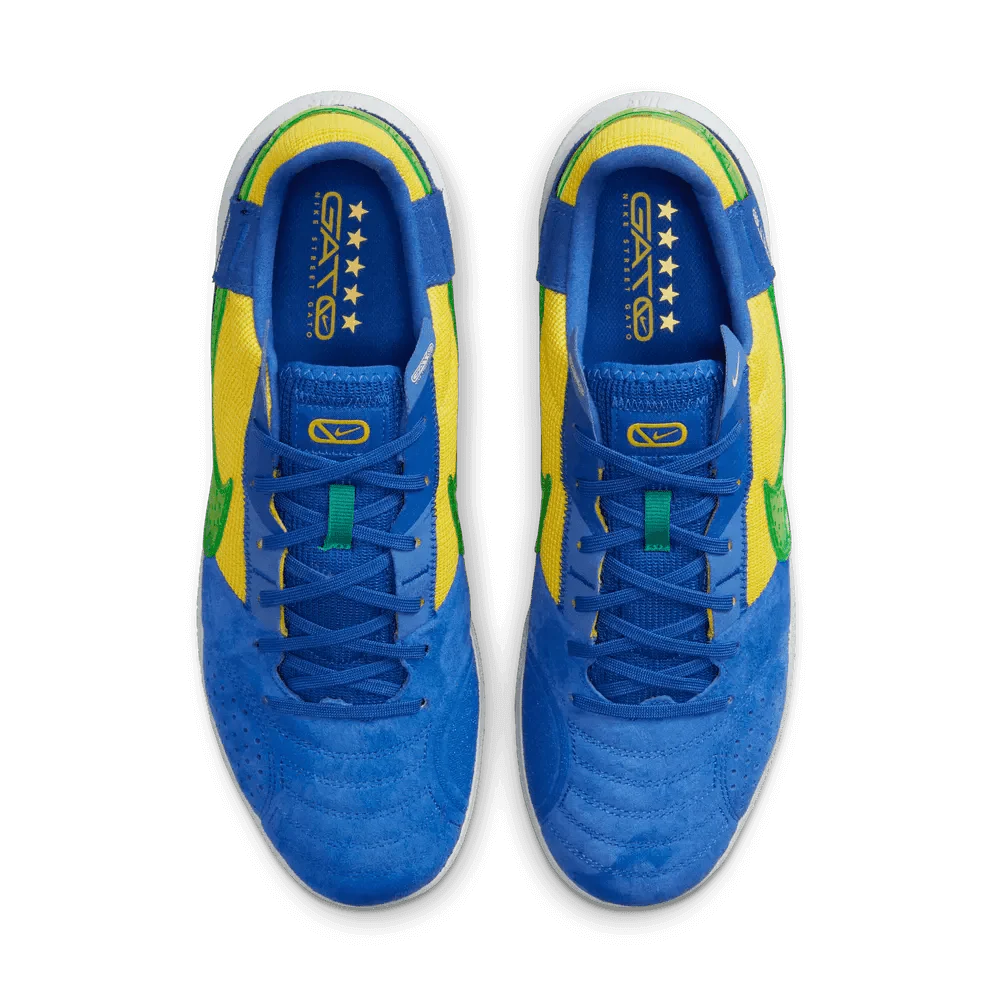 Nike Streetgato Brazil Indoor - Game Royal-Stadium Green - Image 4