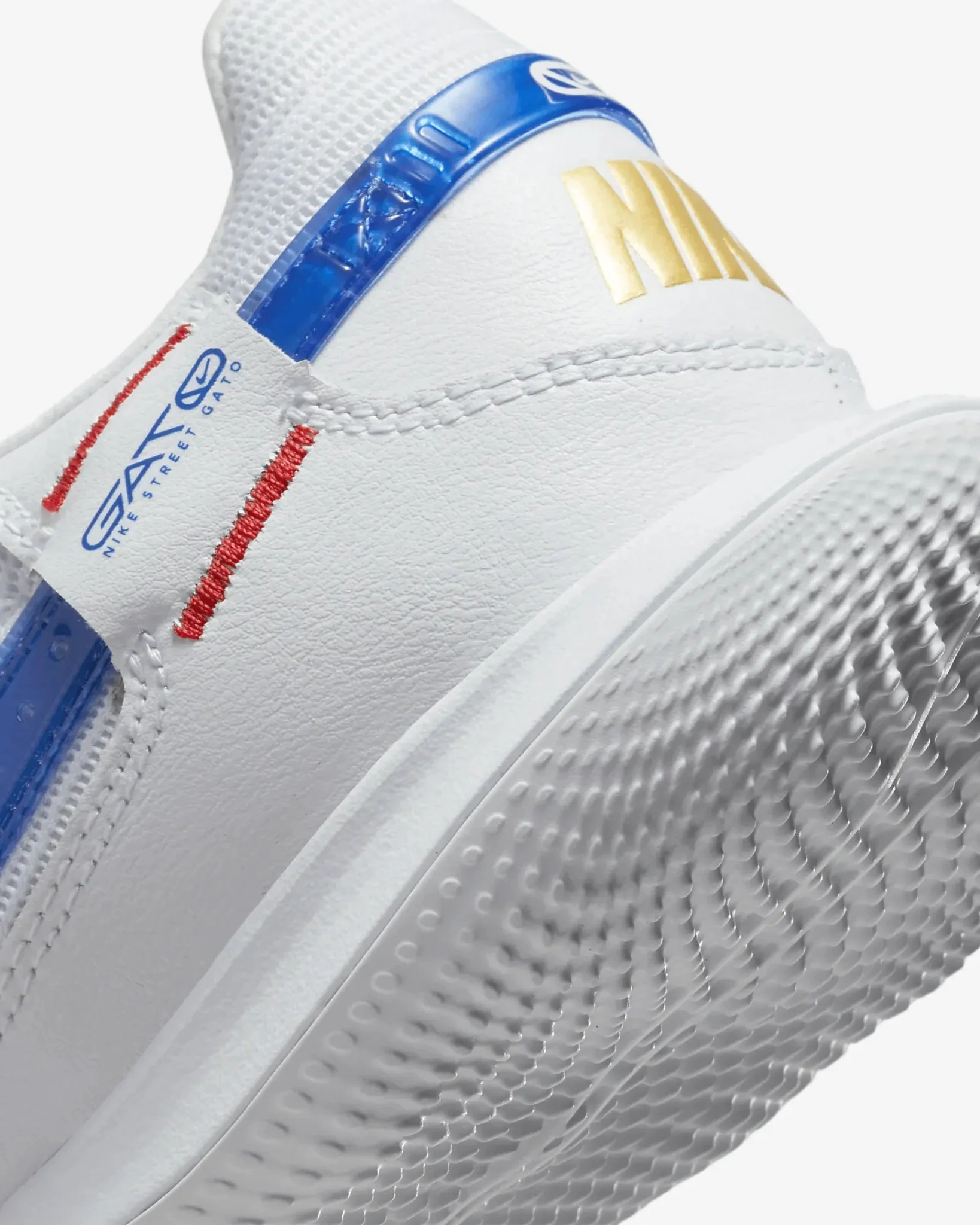 Nike Streetgato France Indoor - White-Game Royal - Image 8
