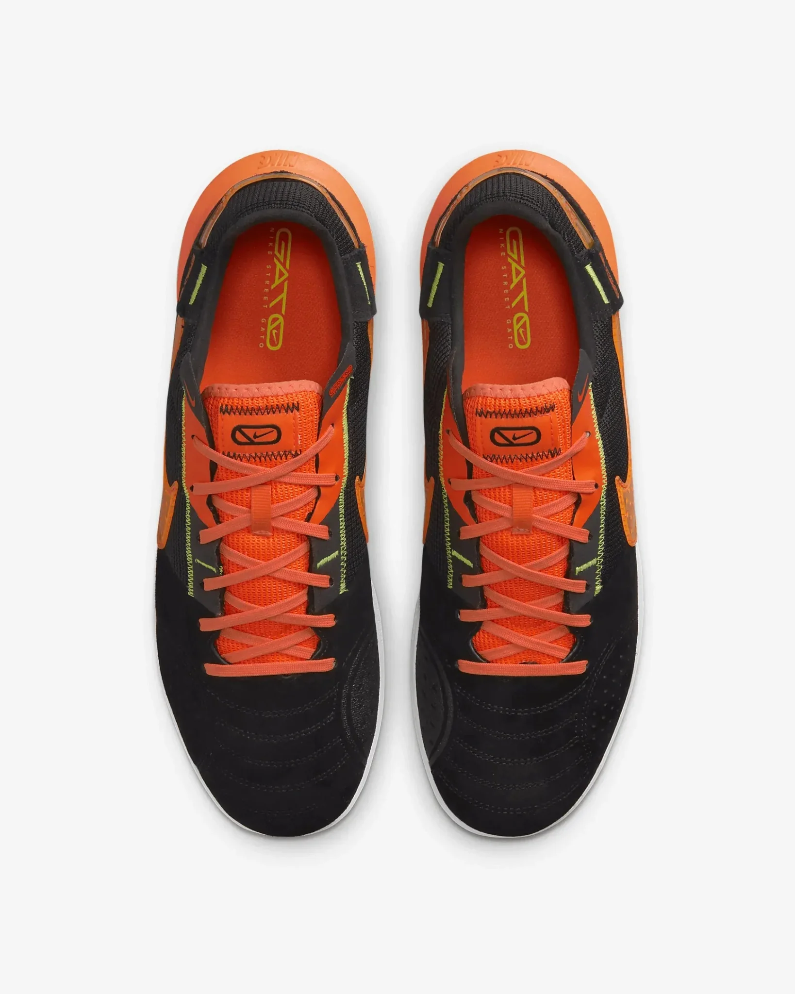 Nike Streetgato Indoor - Black-Total Orange - Image 4