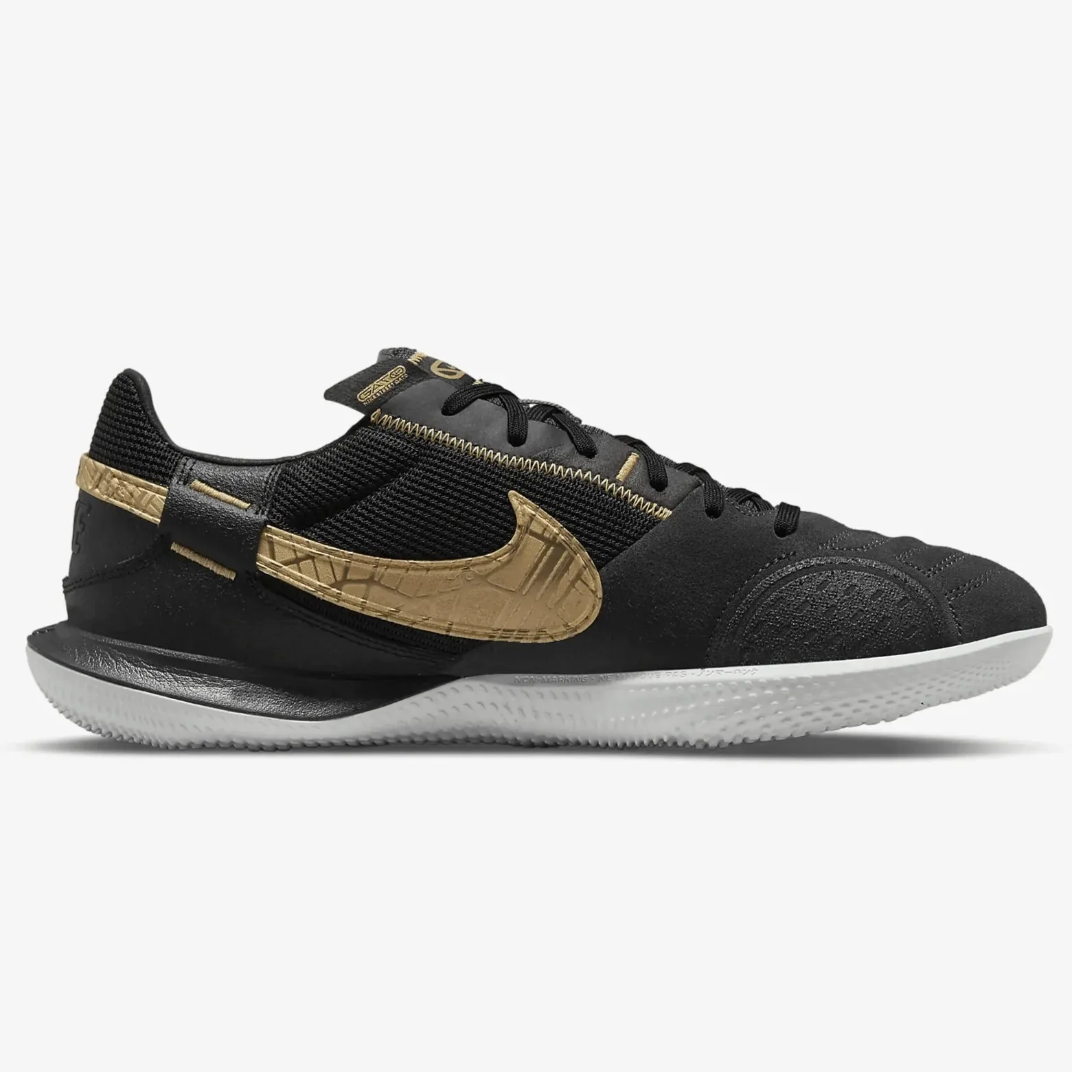 Nike Streetgato Indoor - Dark Grey-Gold - Image 2