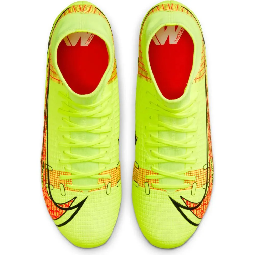 Nike Superfly 8 Academy FG-MG - Volt-Bright Crimson - Image 4