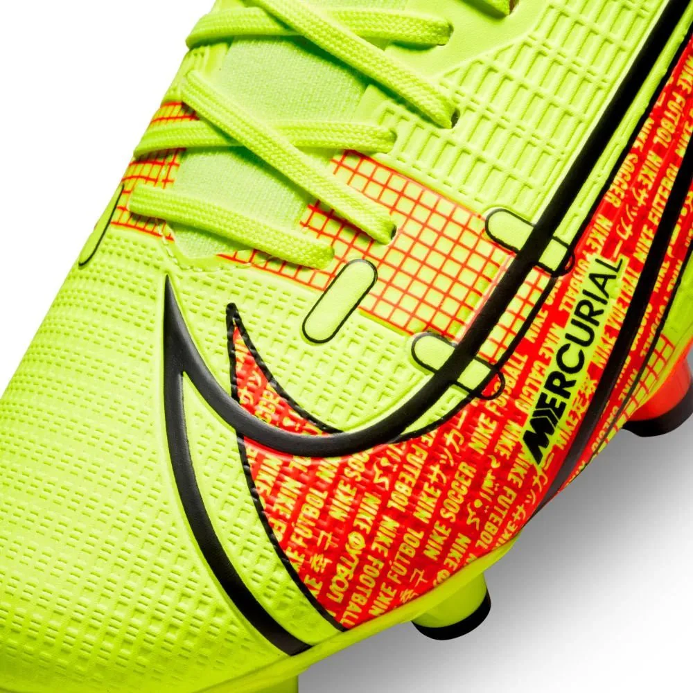 Nike Superfly 8 Academy FG-MG - Volt-Bright Crimson - Image 7