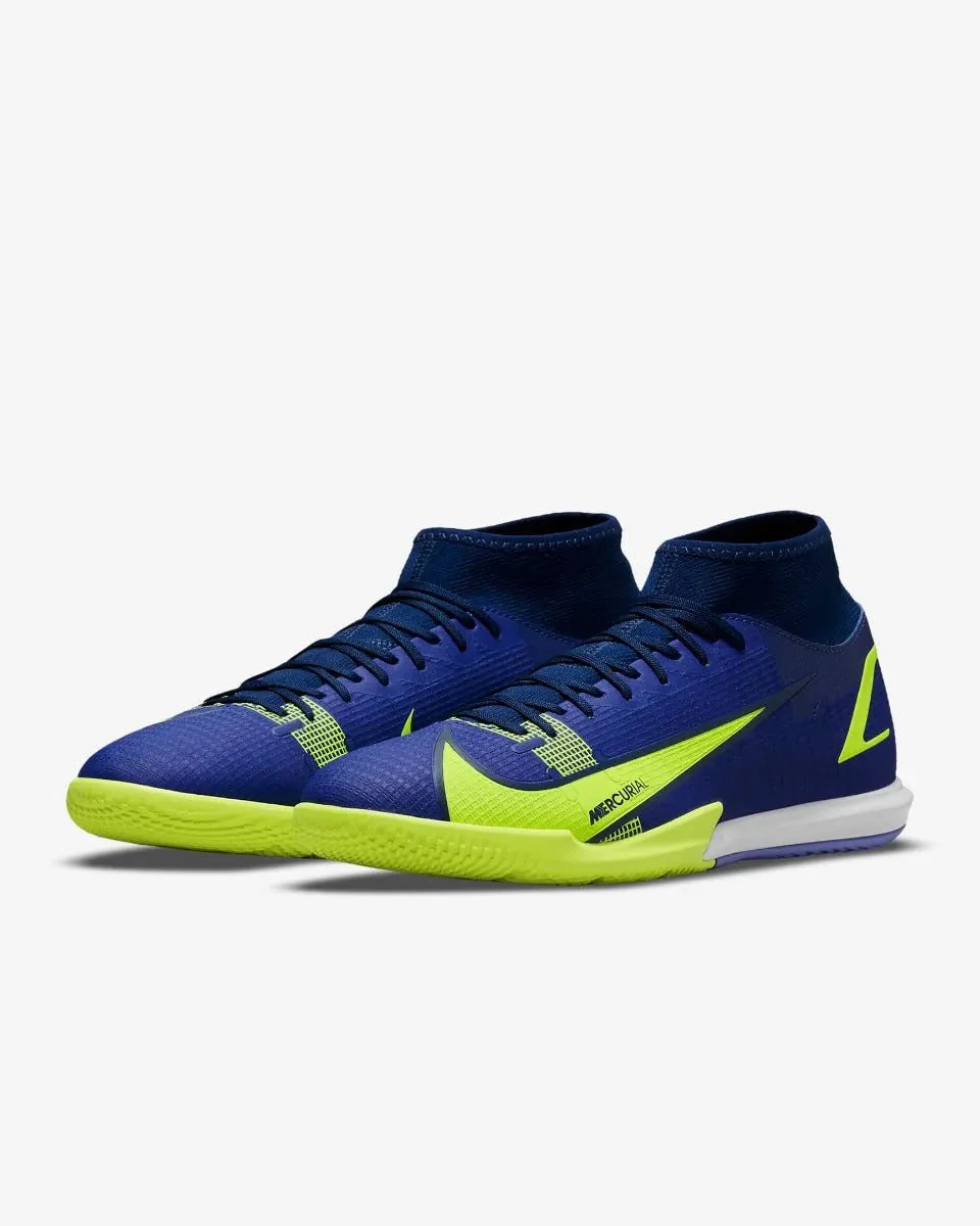 Nike Superfly 8 Academy IC - Lapis-Volt-Blue Void - Image 3