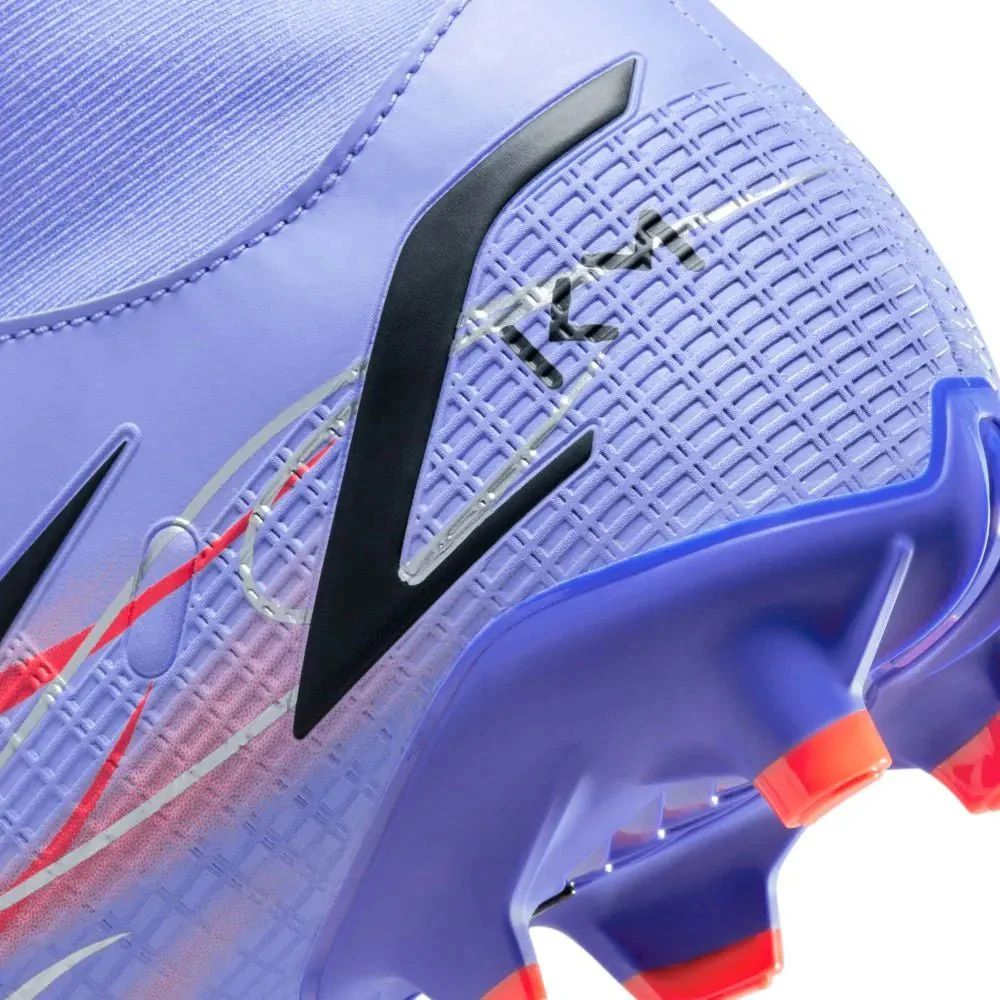 Nike Superfly 8 Academy KM FG-MG - Light Thistle-Bright Crimson - Image 9