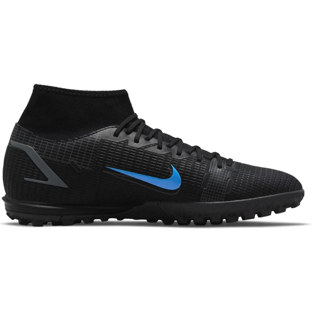 Nike Superfly 8 Academy TF - Black-Blue - Image 2