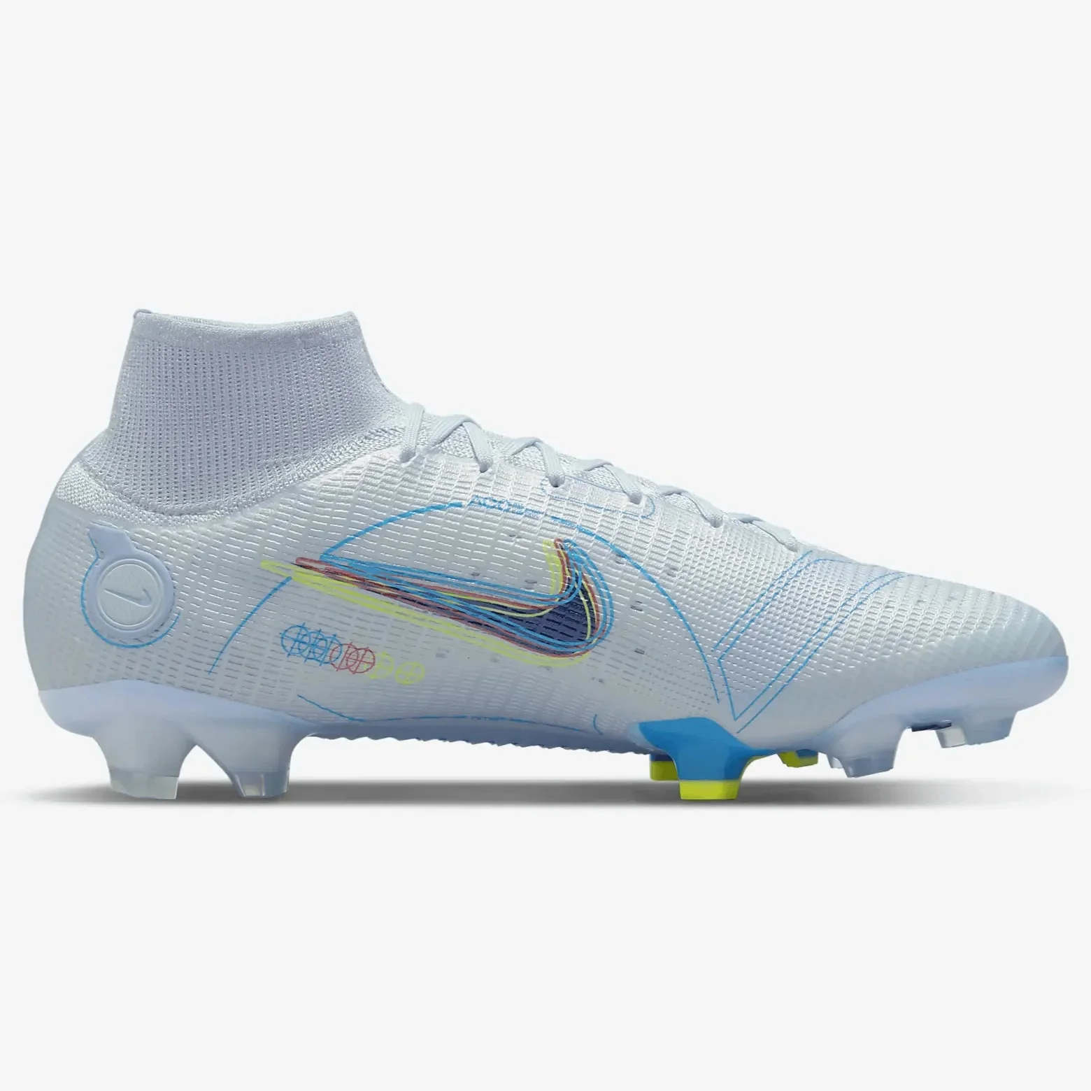 Nike Superfly 8 Elite FG - Grey-Blue - Image 2