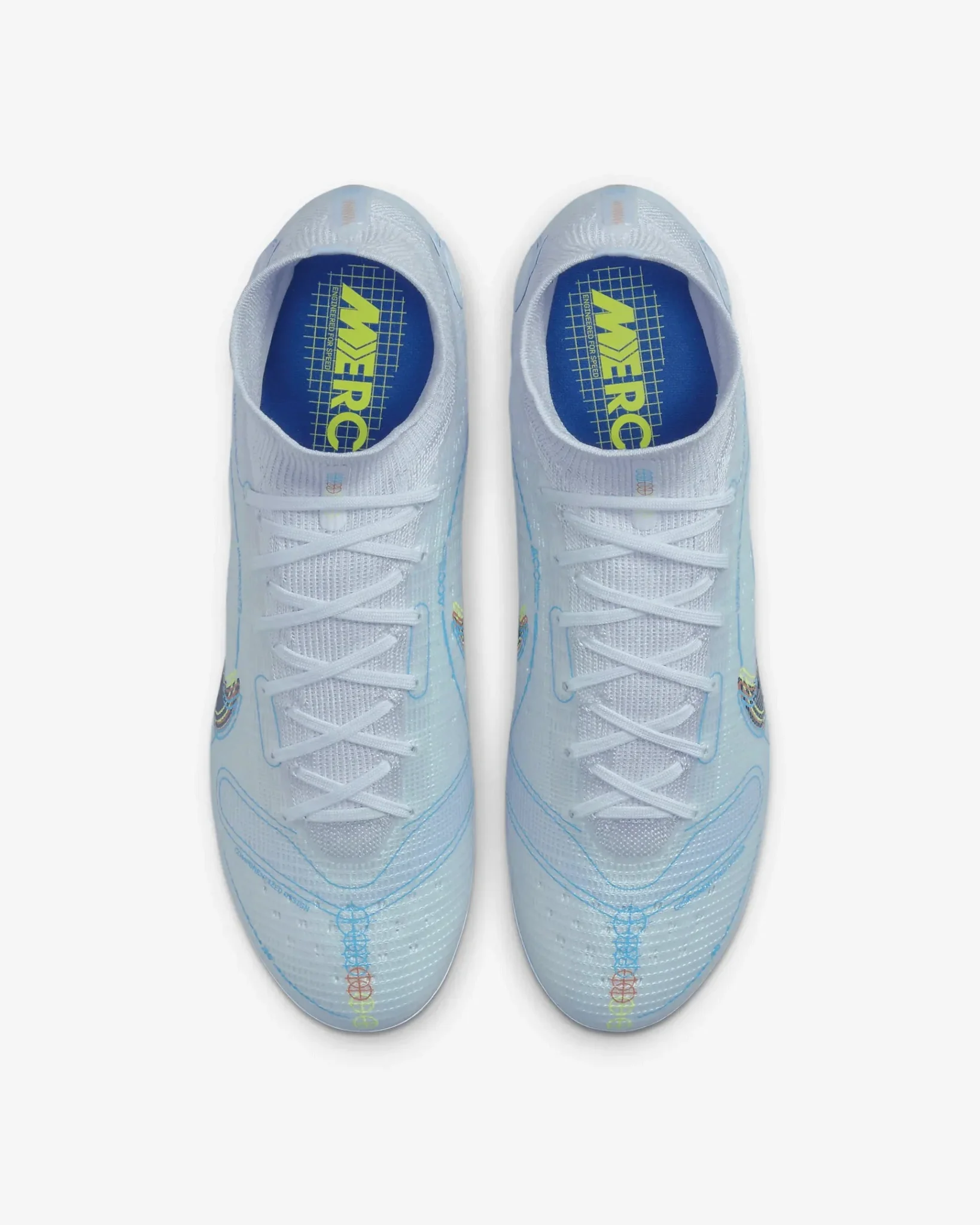 Nike Superfly 8 Elite FG - Grey-Blue - Image 3