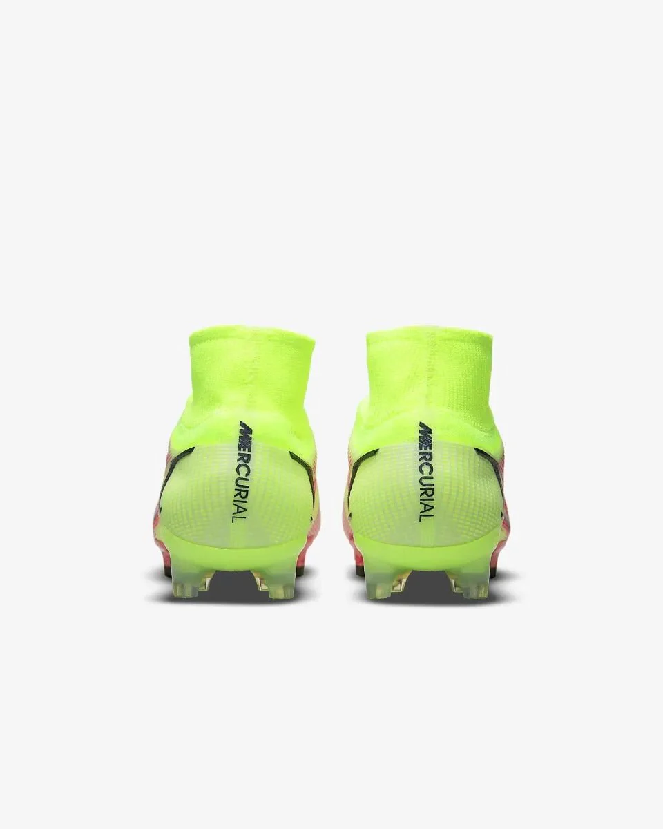 Nike Superfly 8 Elite FG - Volt-Bright Crimson - Image 5