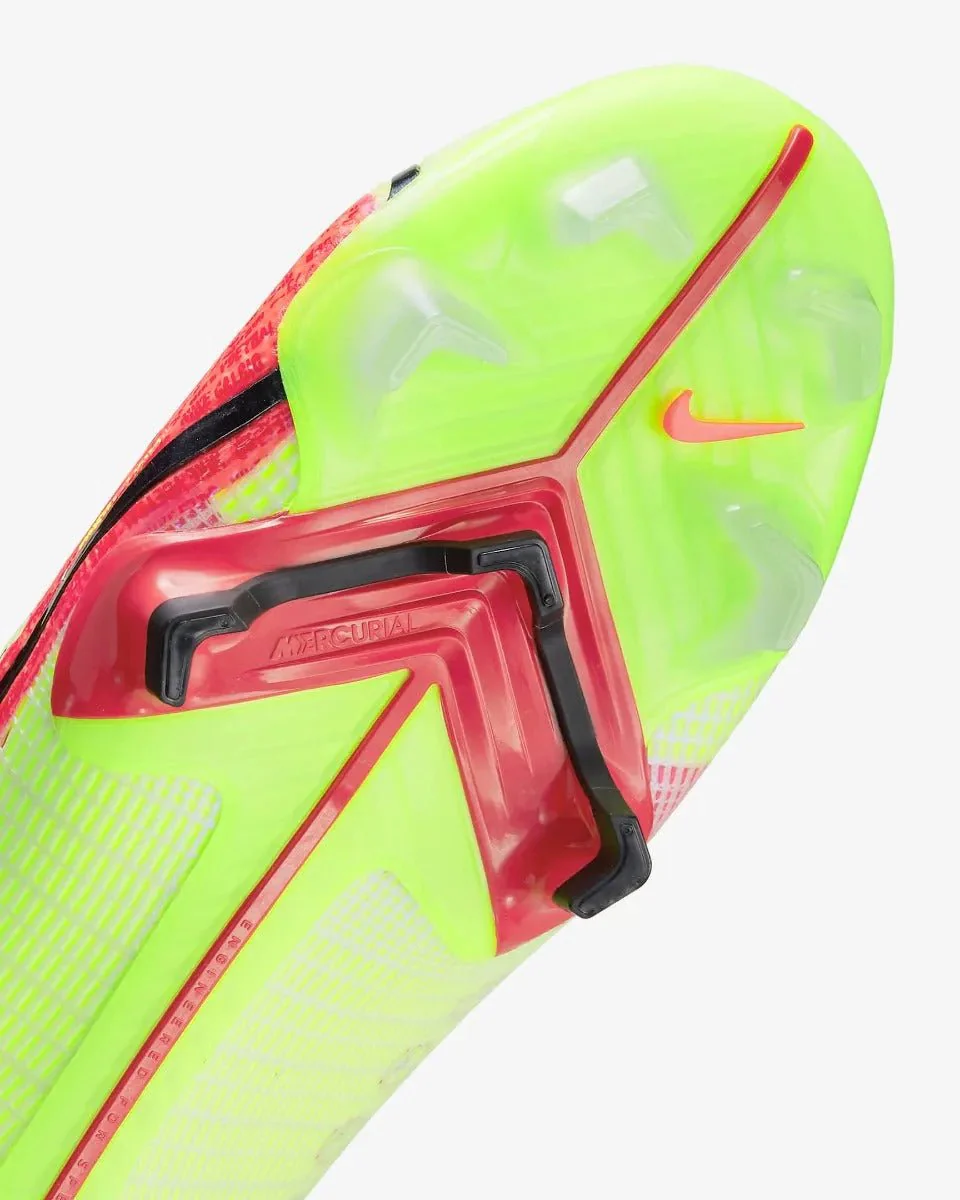 Nike Superfly 8 Elite FG - Volt-Bright Crimson - Image 6