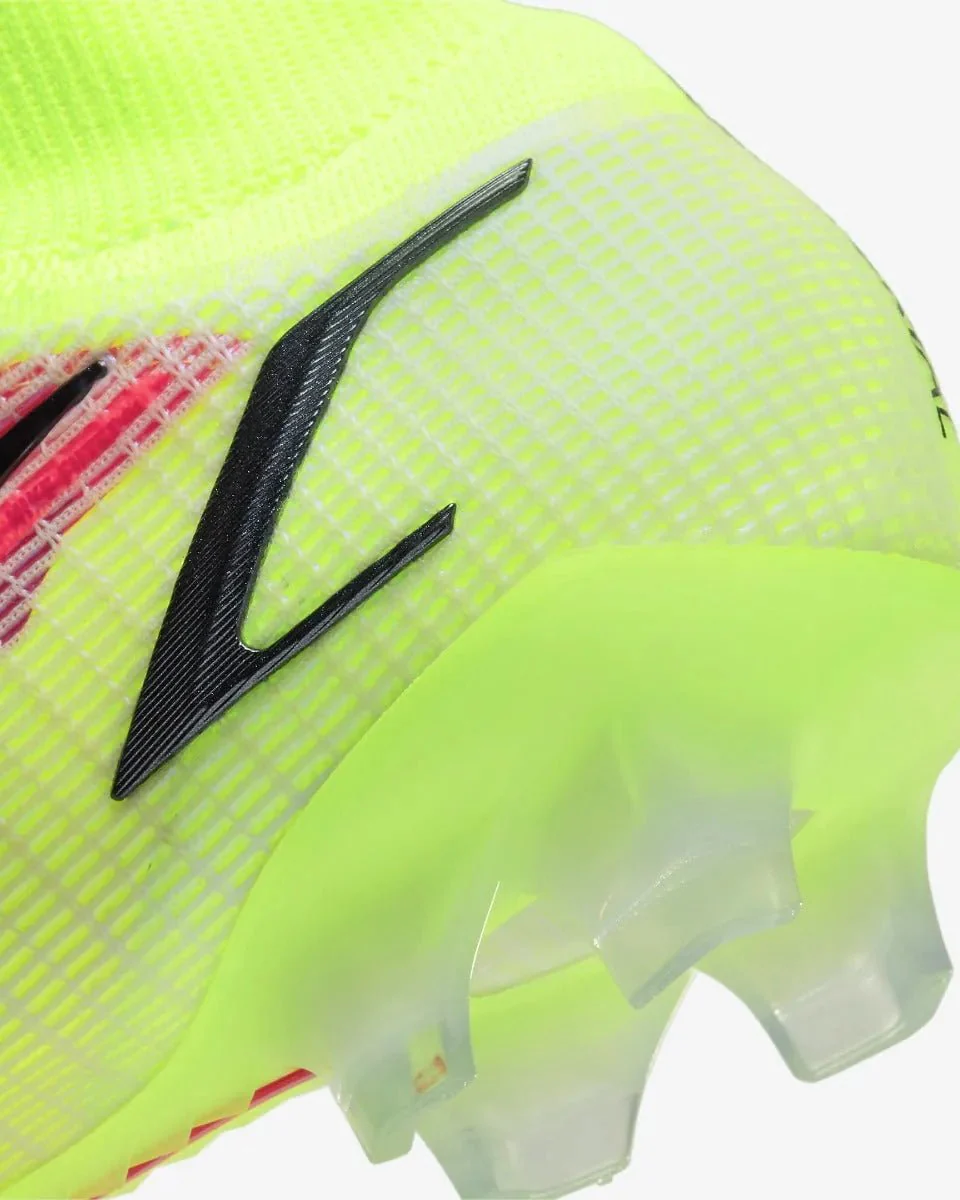 Nike Superfly 8 Elite FG - Volt-Bright Crimson - Image 8
