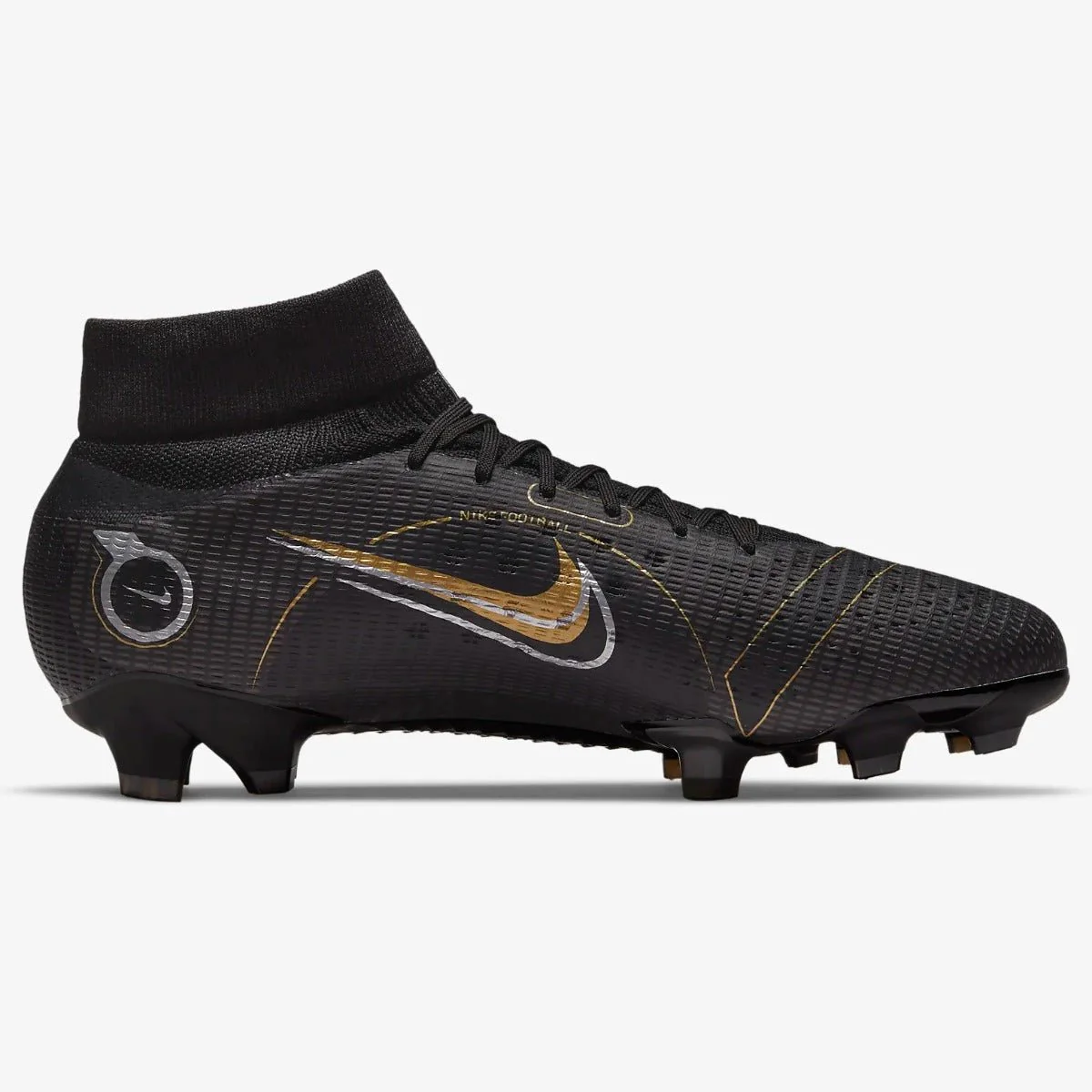 Nike Superfly 8 Pro FG - Black-Silver-Gold - Image 2