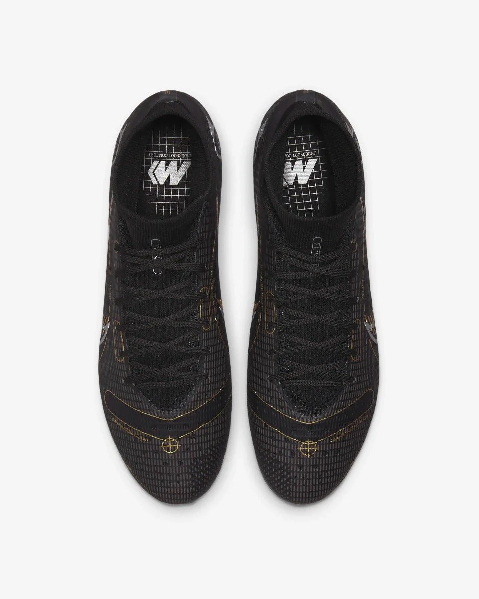 Nike Superfly 8 Pro FG - Black-Silver-Gold - Image 4