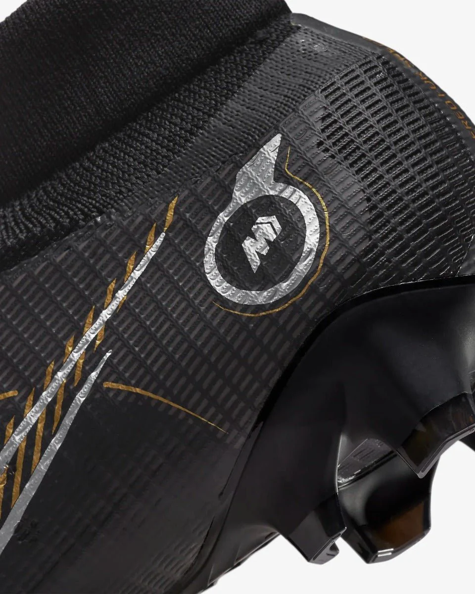 Nike Superfly 8 Pro FG - Black-Silver-Gold - Image 9
