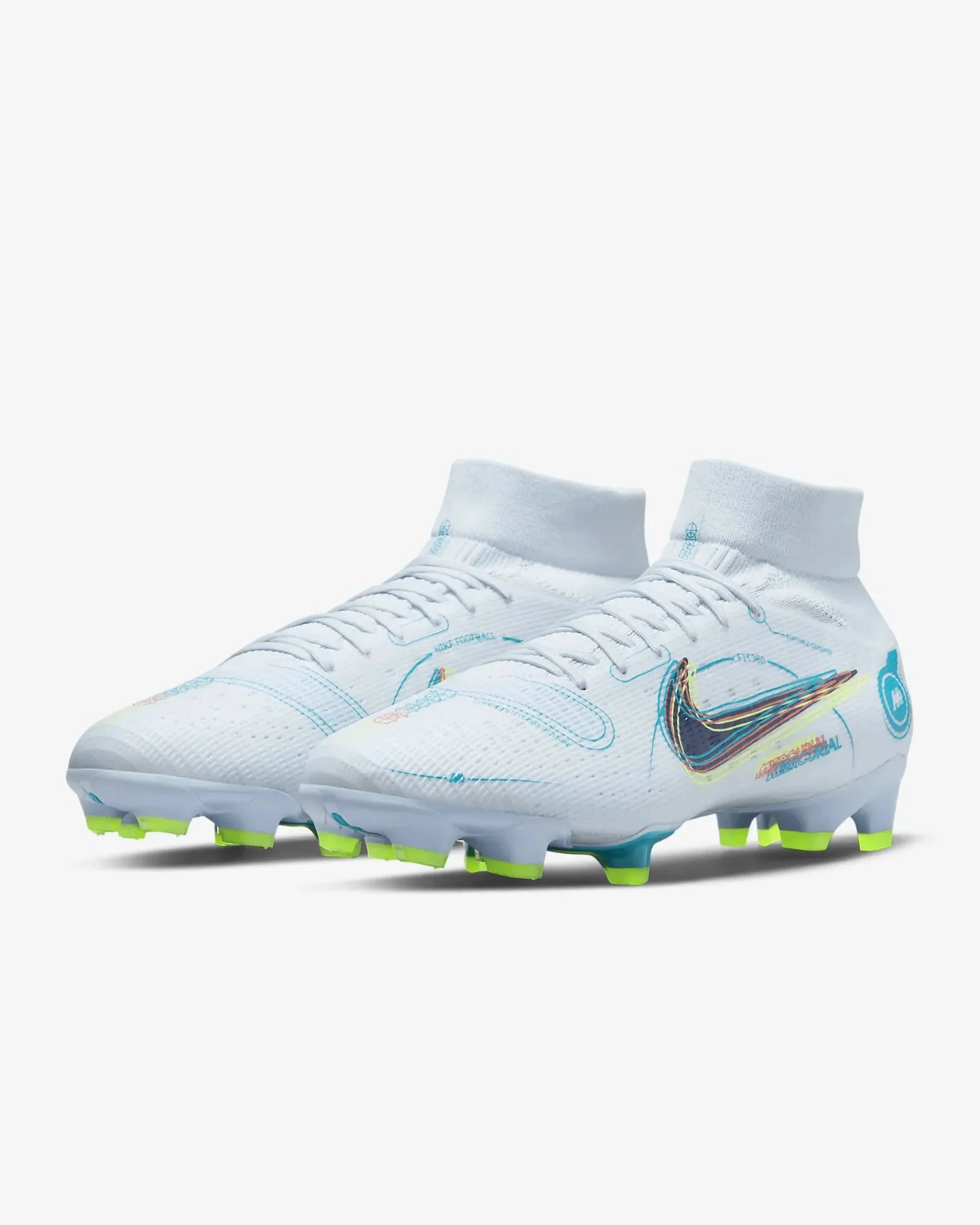 Nike Superfly 8 Pro FG - Grey-Blue - Image 3