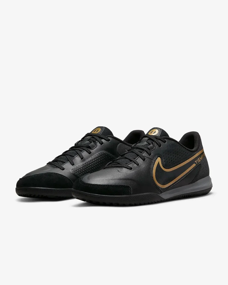 Nike Tiempo Legend 9 Academy Indoor - Black-Anthracite-Gold - Image 3