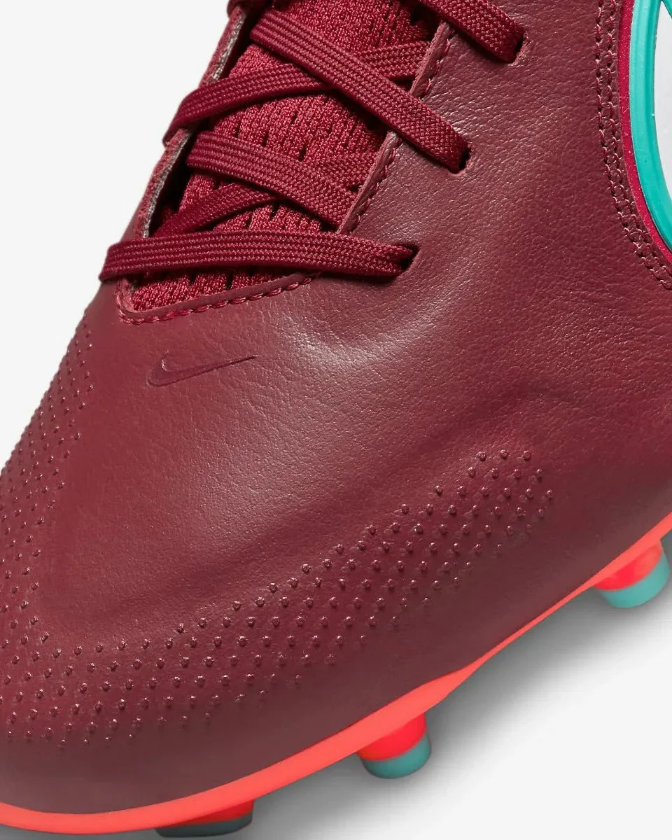 Nike Tiempo Legend 9 Pro FG - Red-White - Image 8