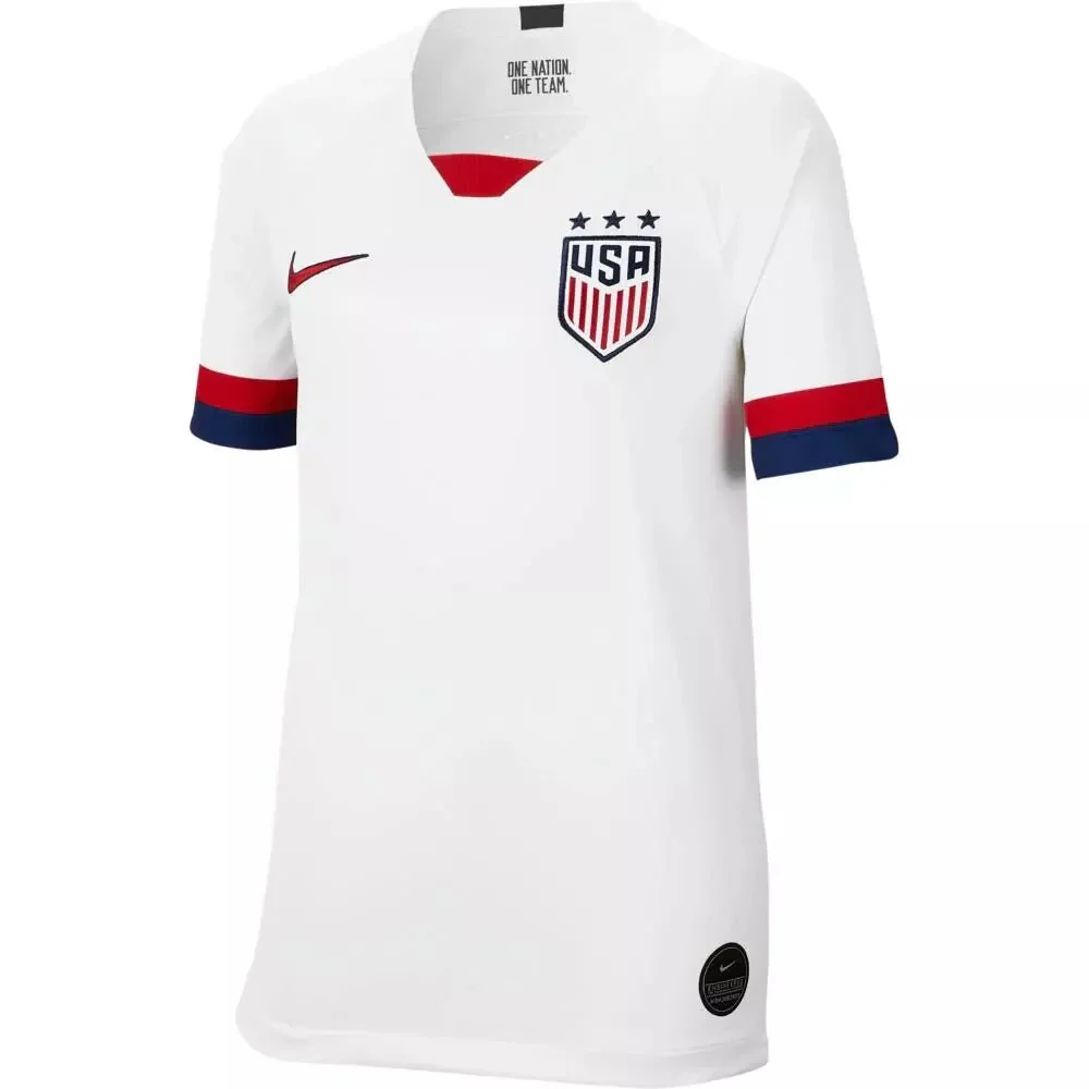 Nike USWNT 2019-20 WC YOUTH Home Jersey - White