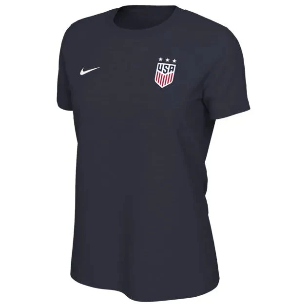 Nike USA 2019-20 Women's PUGH #2 Tee - Navy - Image 2
