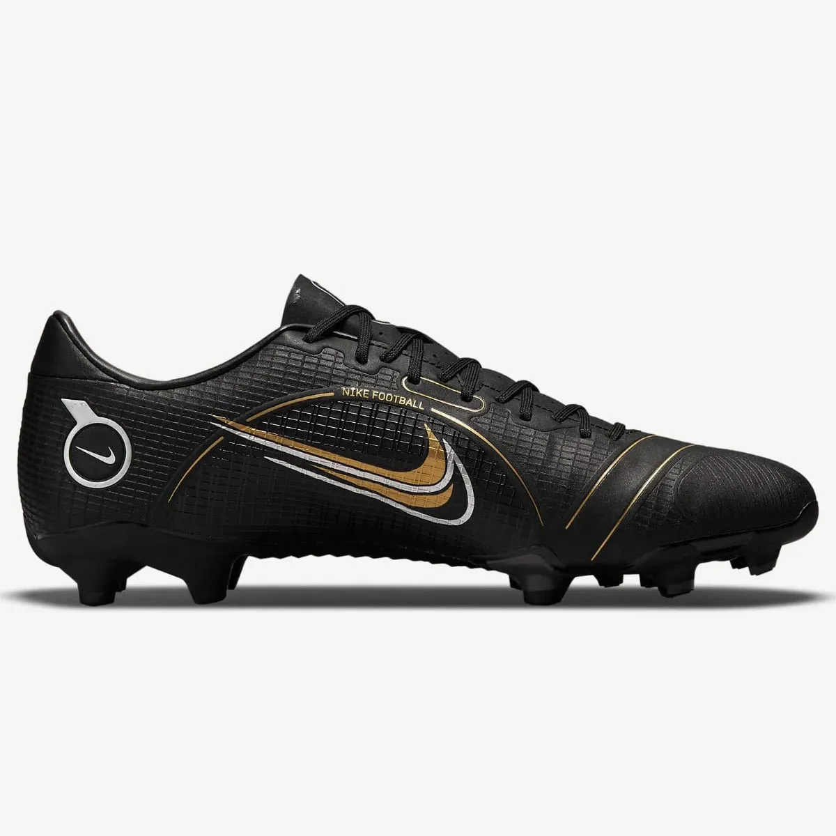Nike Vapor 14 Academy FG-MG - Black-Gold - Image 2