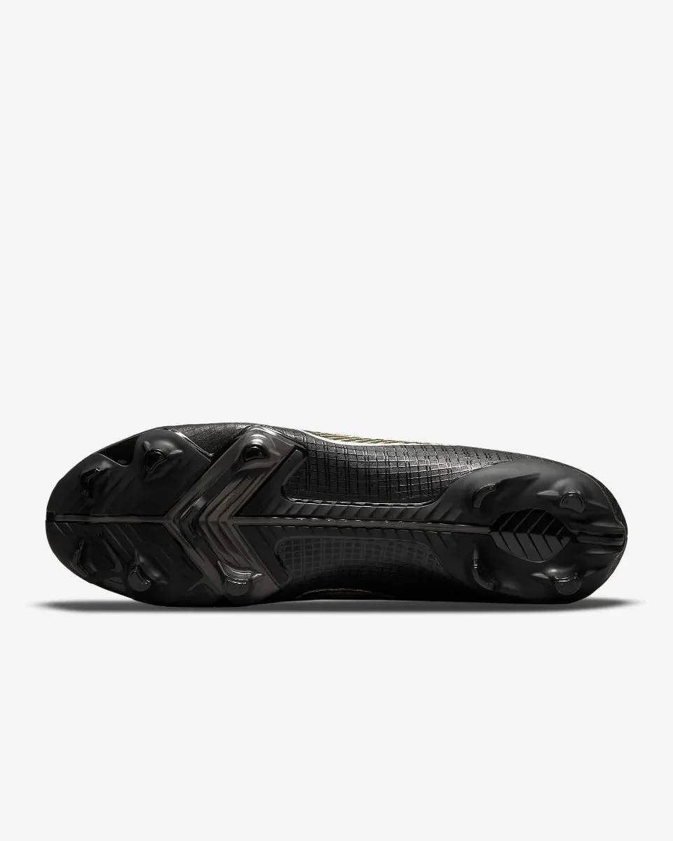 Nike Vapor 14 Academy FG-MG - Black-Gold - Image 5
