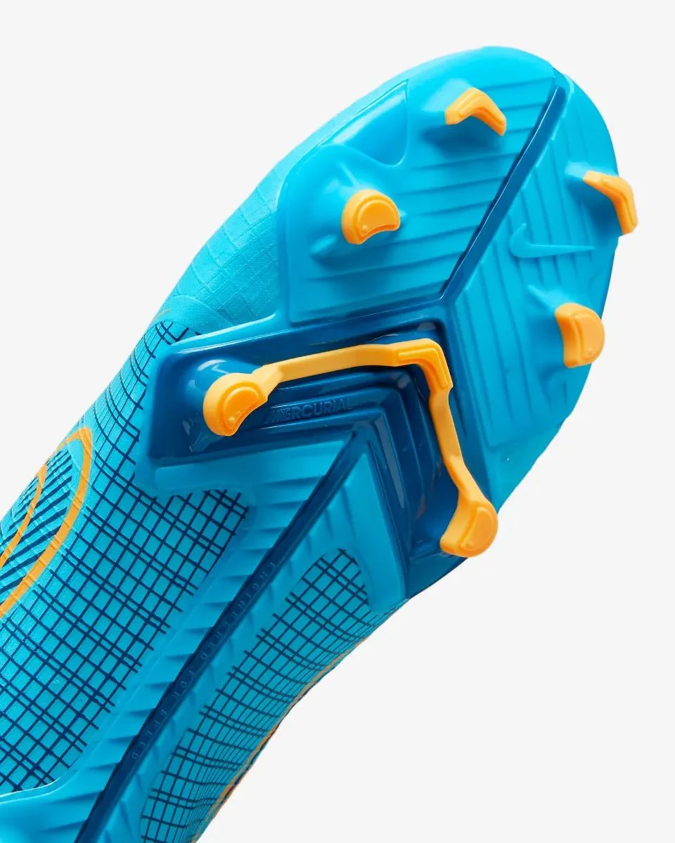 Nike Vapor 14 Academy FG-MG - Chlorine Blue-Laser Orange - Image 7